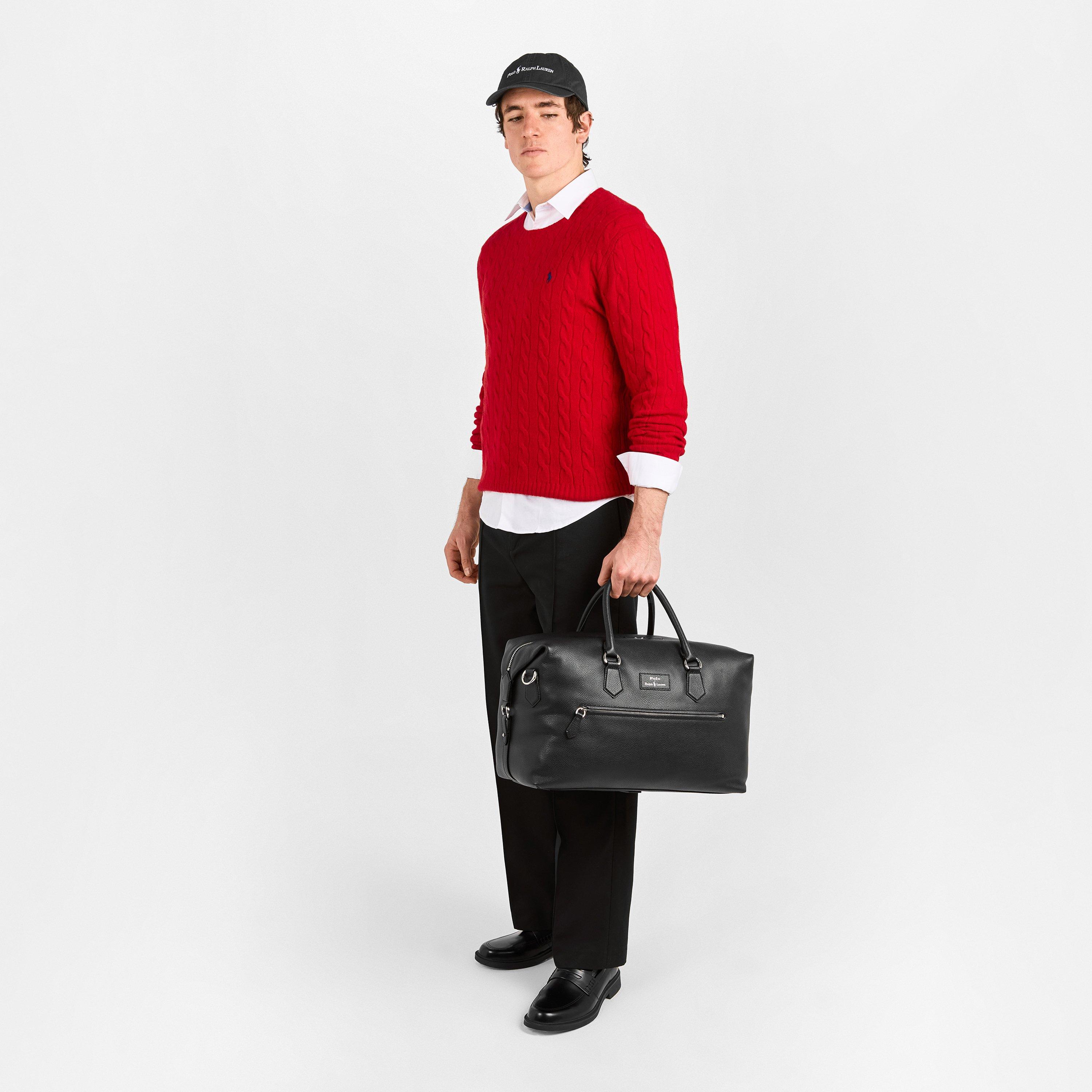 Pebble Leather Duffle Holdall