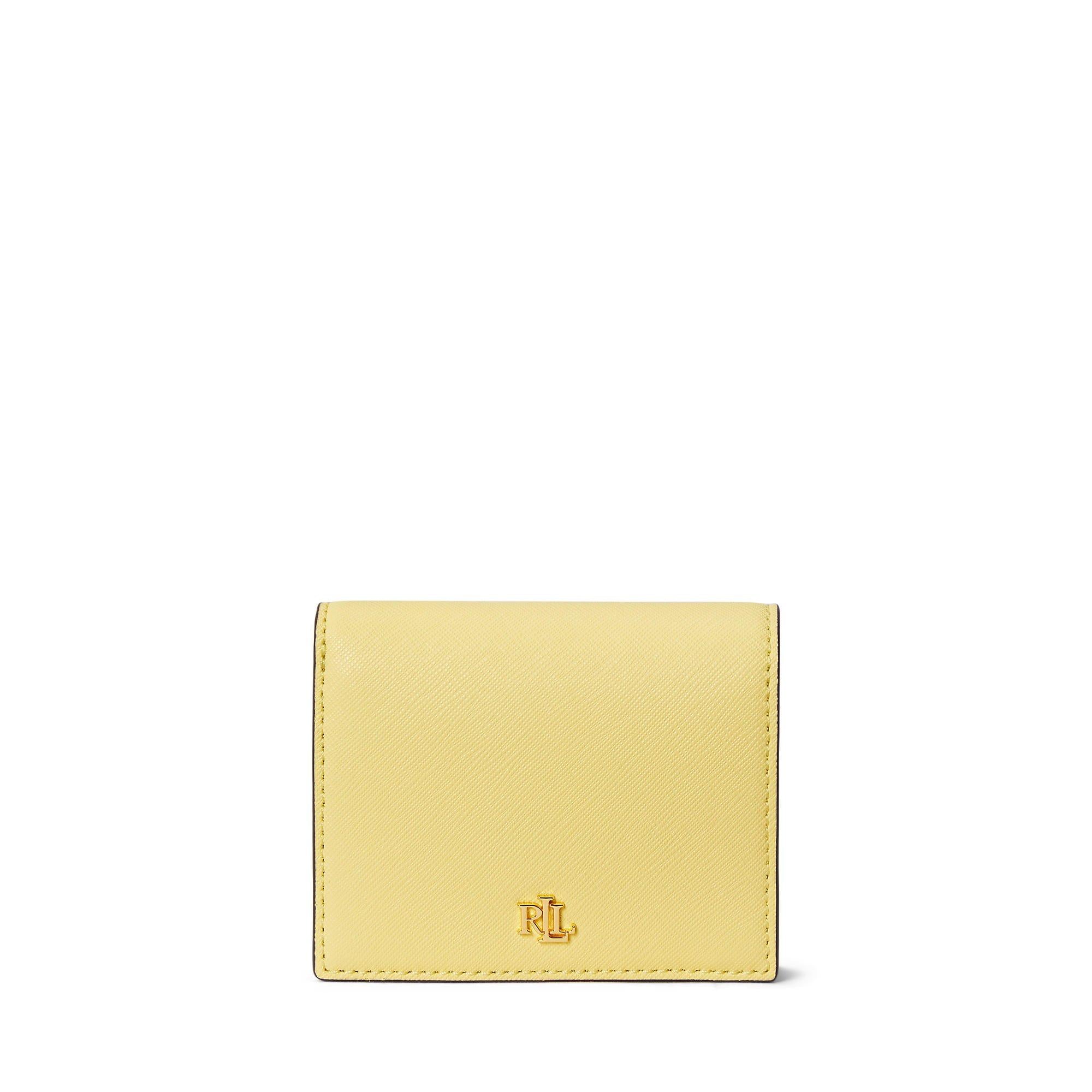 Compact Trifold Leather Billfold Wallet