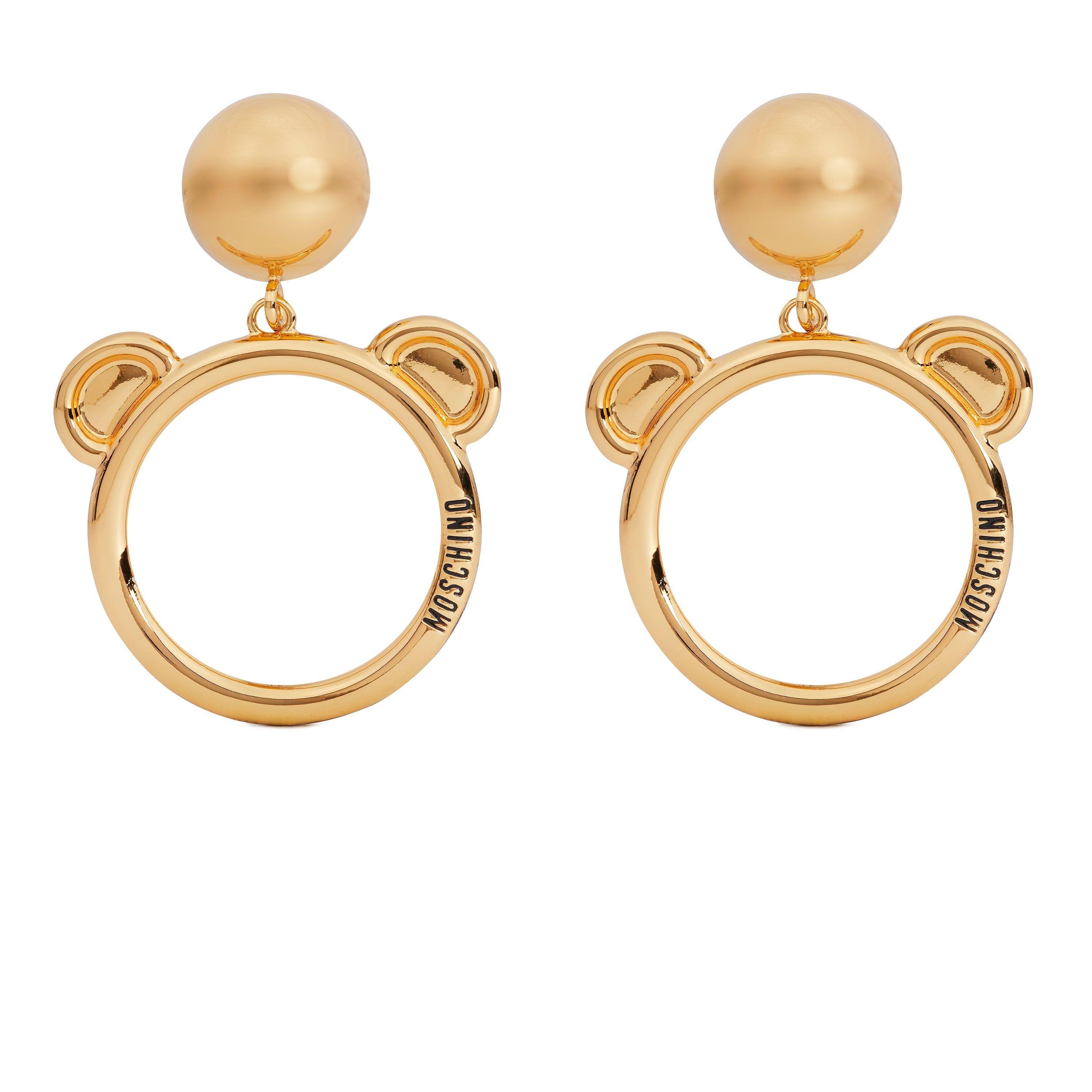Teddy Clip Earrings