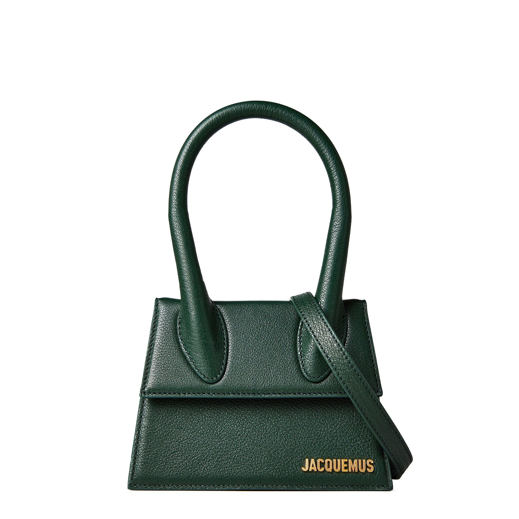 Women's Plain Leather Le Chiquito Moyen Bag