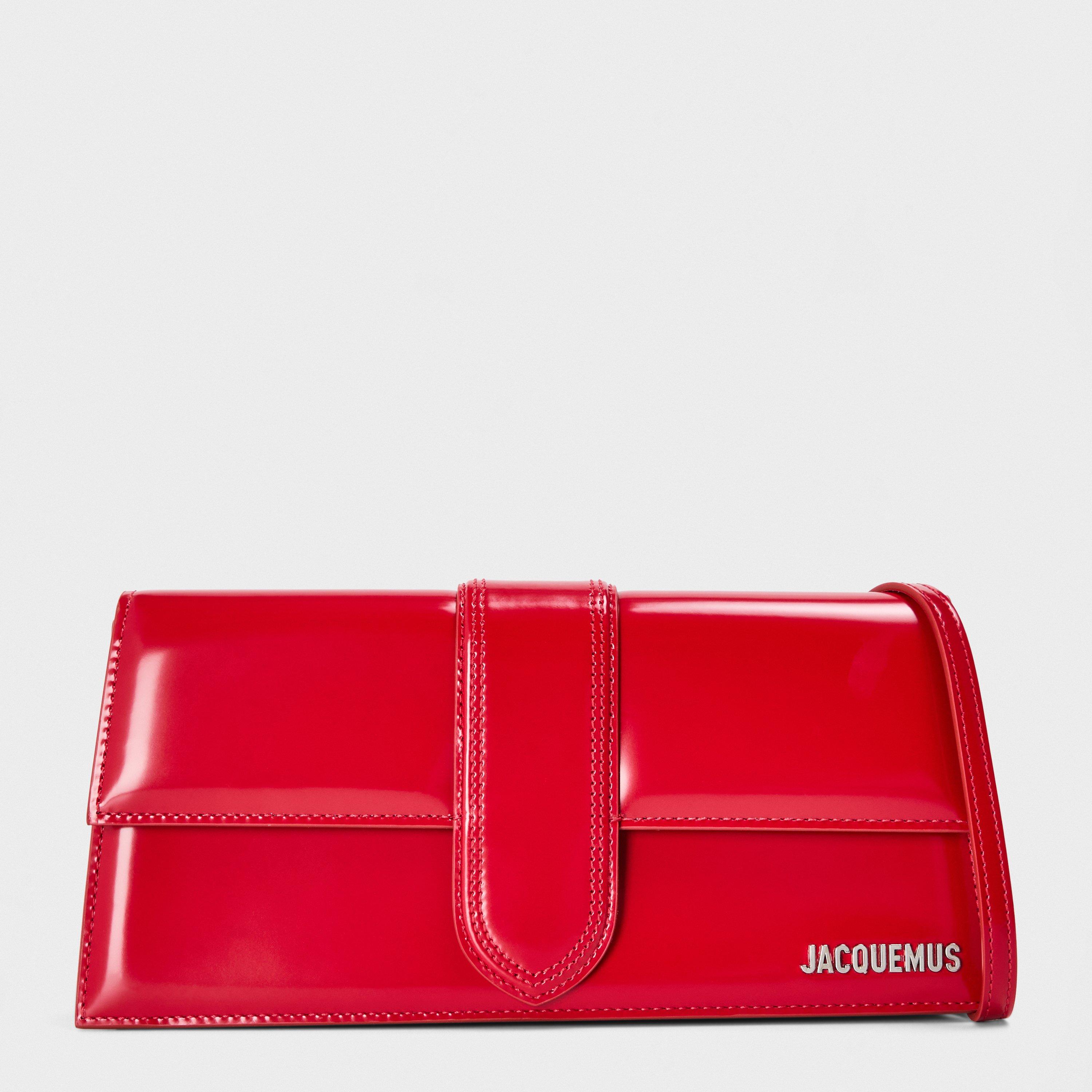 Plain Leather Le Bambino Long Flap Bag