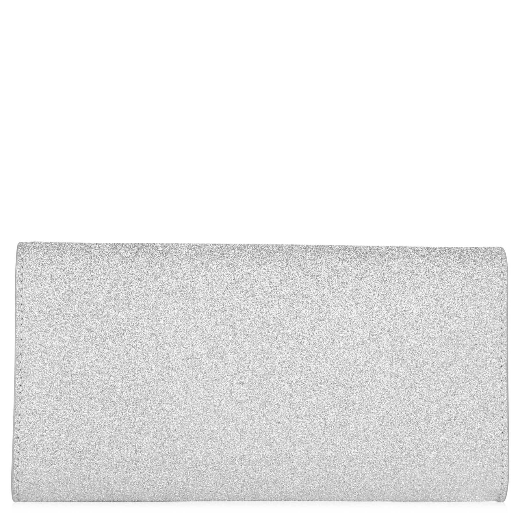 Women's Glitter Leather Emmie Clutch Bag