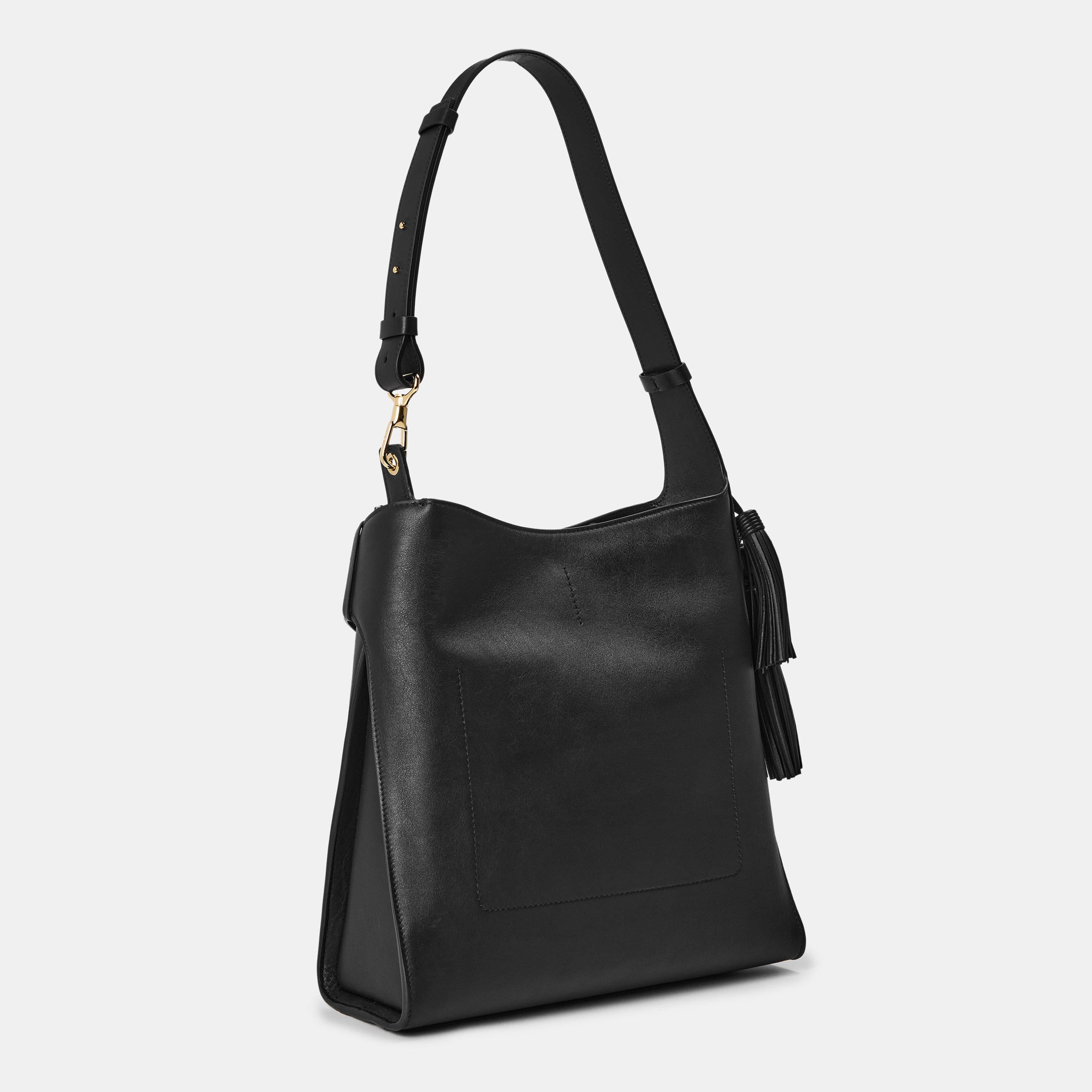 Medium Belted Hobo Bag