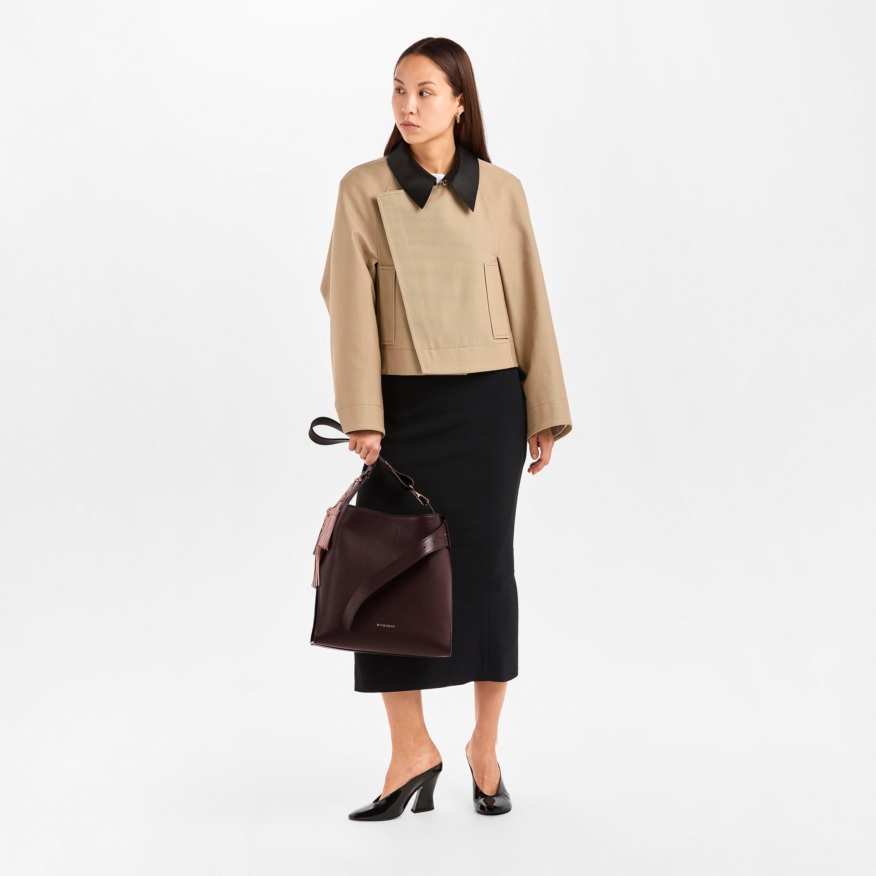 Medium Belted Hobo Bag