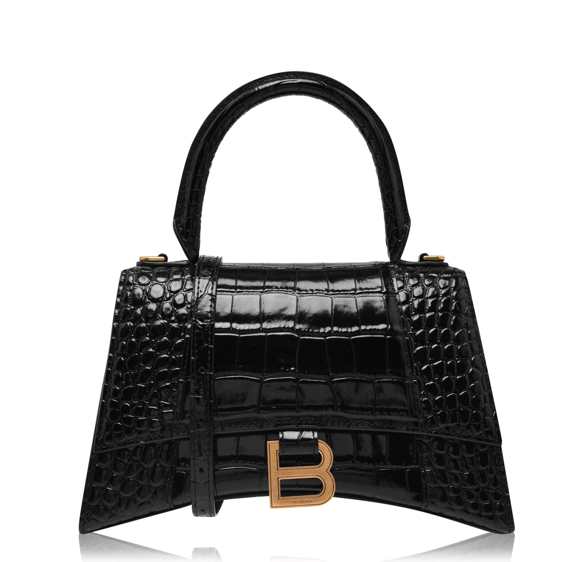 Hourglass Small Crocodile Handbag