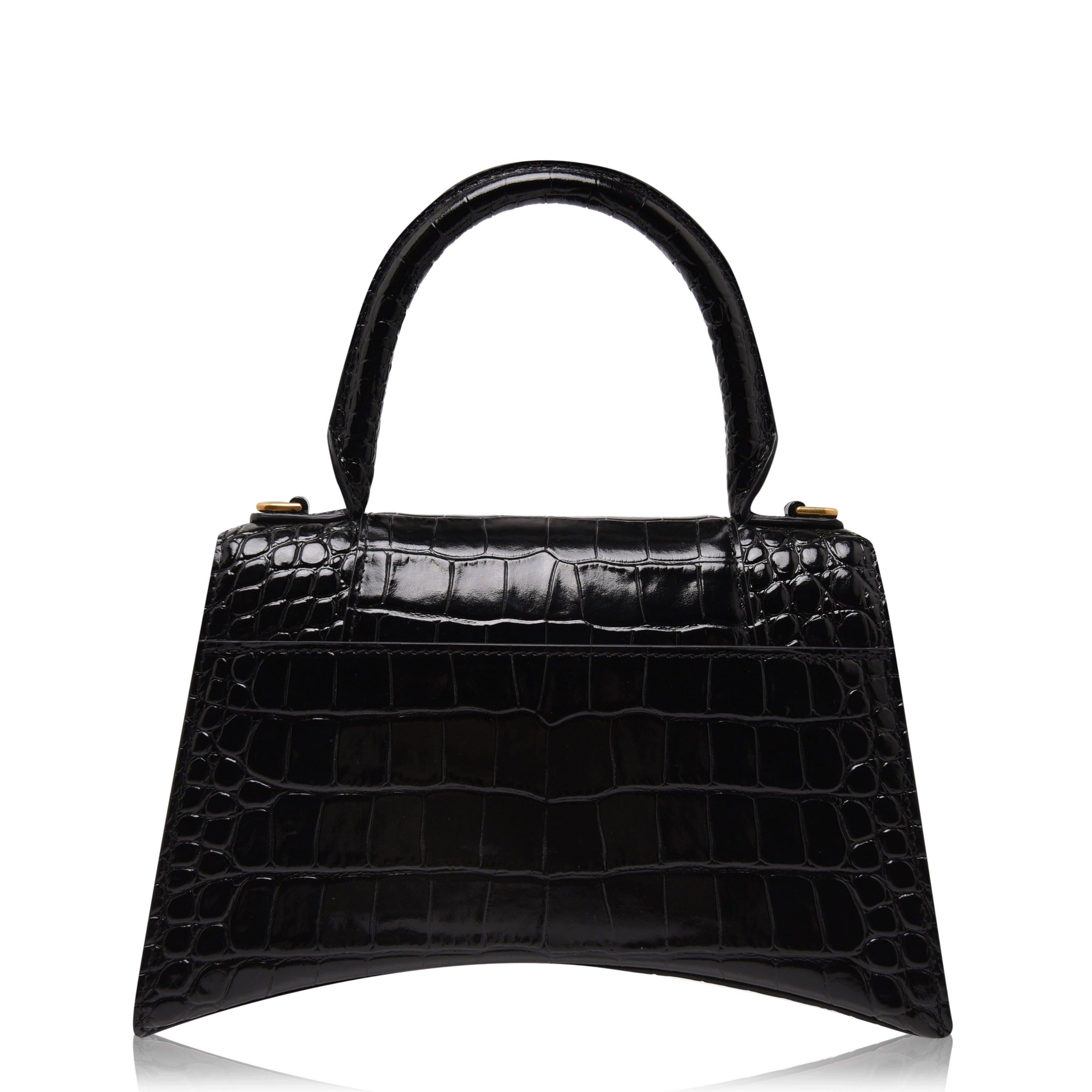 Hourglass Small Crocodile Handbag