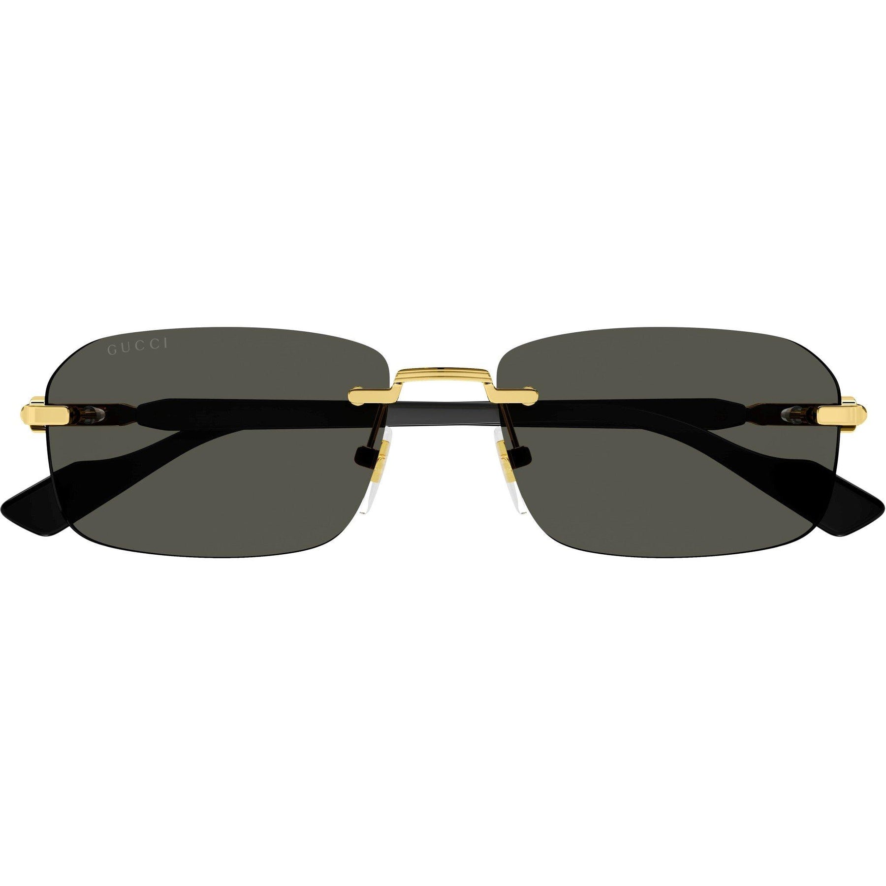 Men's Rectangular Frame Sunglasses