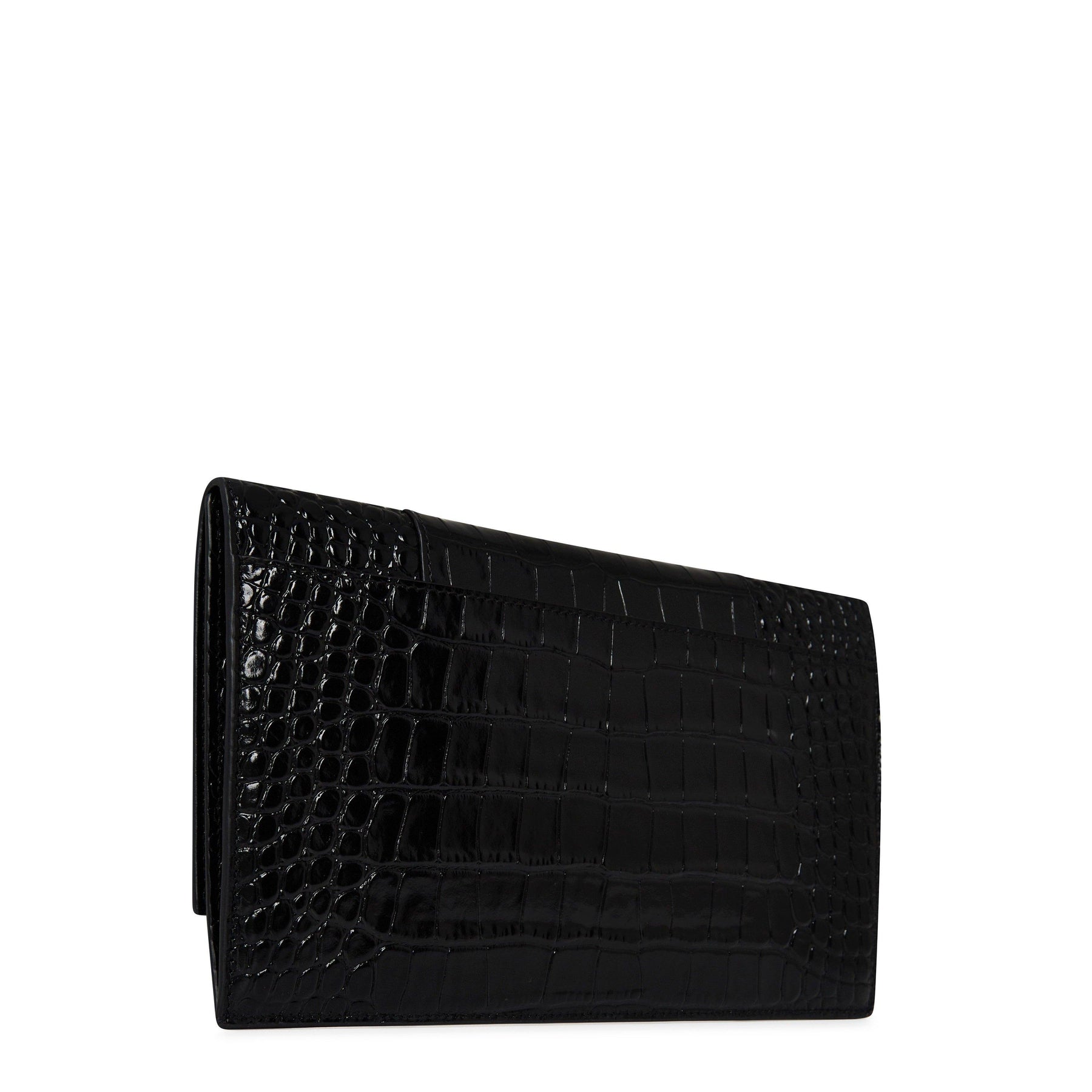 Hourglass Flat Croc Pouch