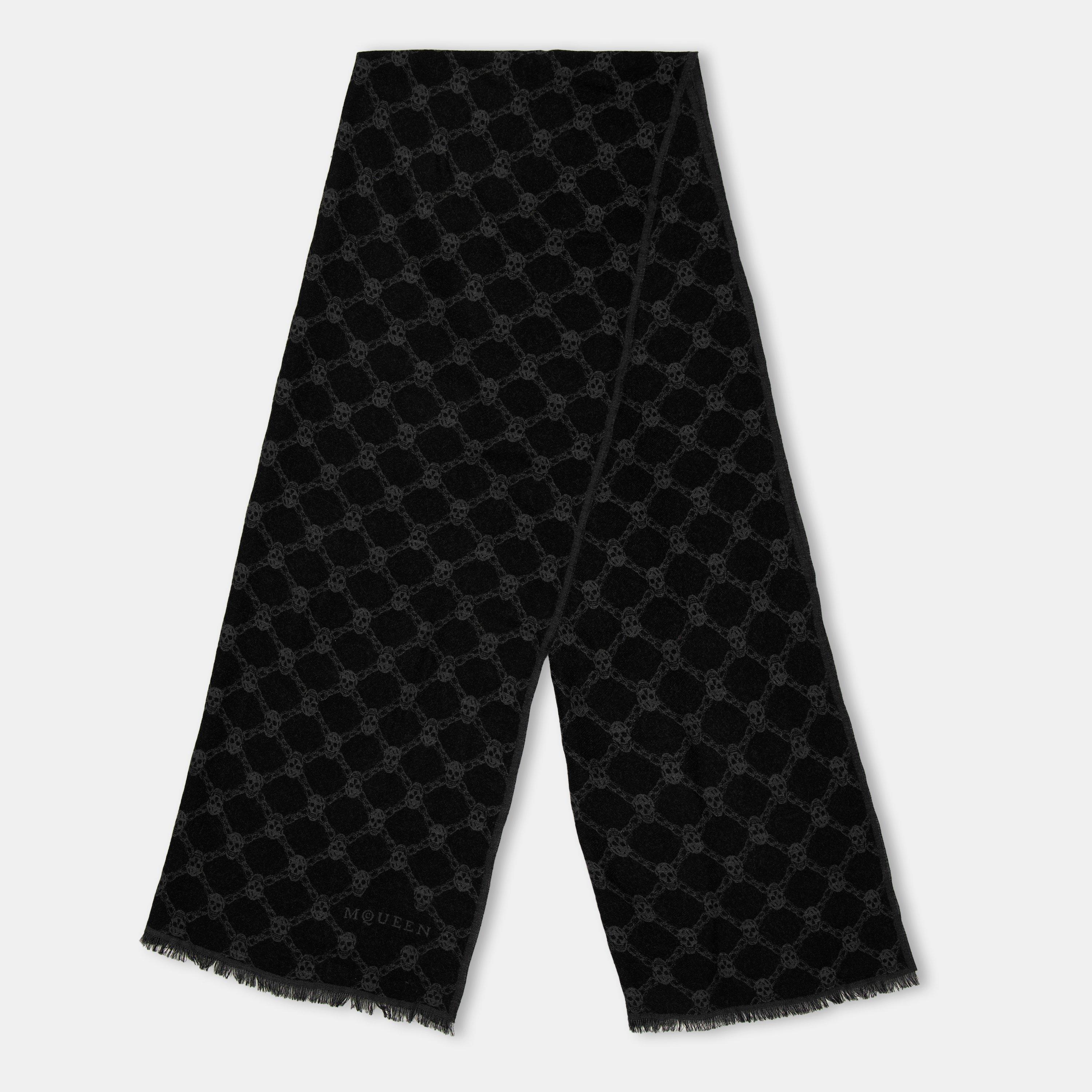Alex Chain Skull Lightweight Scarf