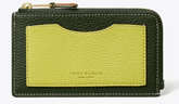 Tory Burch COLORBLOCK ZIP CARD CASE - Wallets | Shop From The Mirage