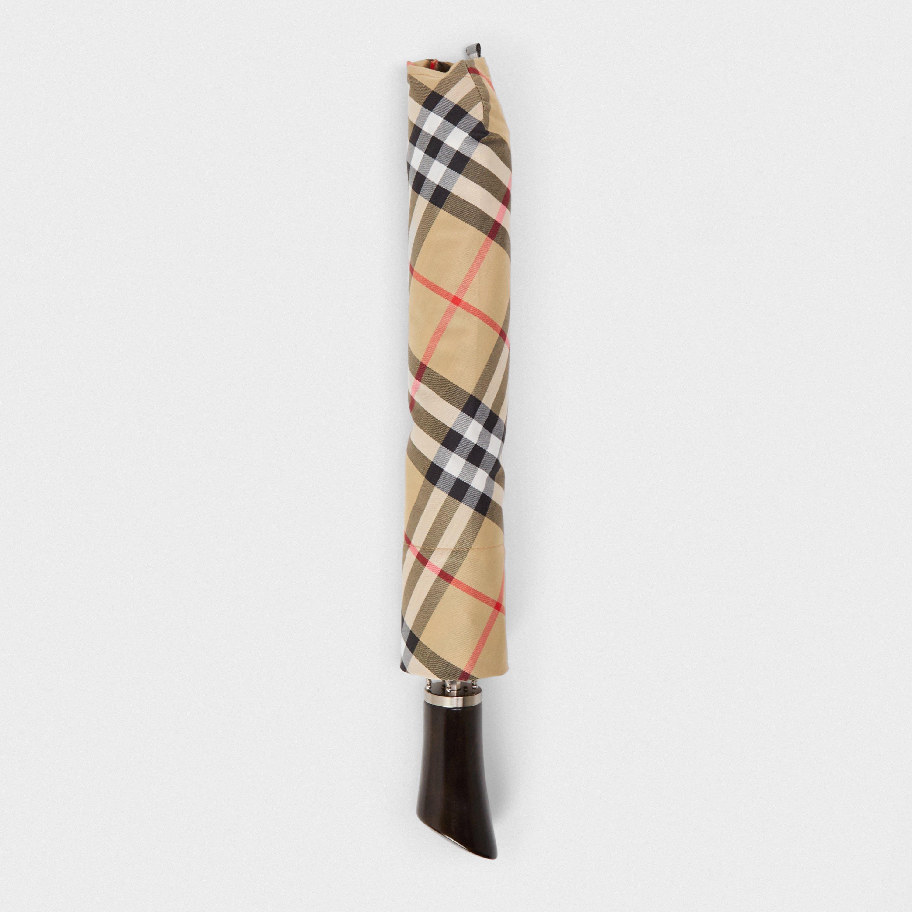 Adults' Folding Check Umbrella