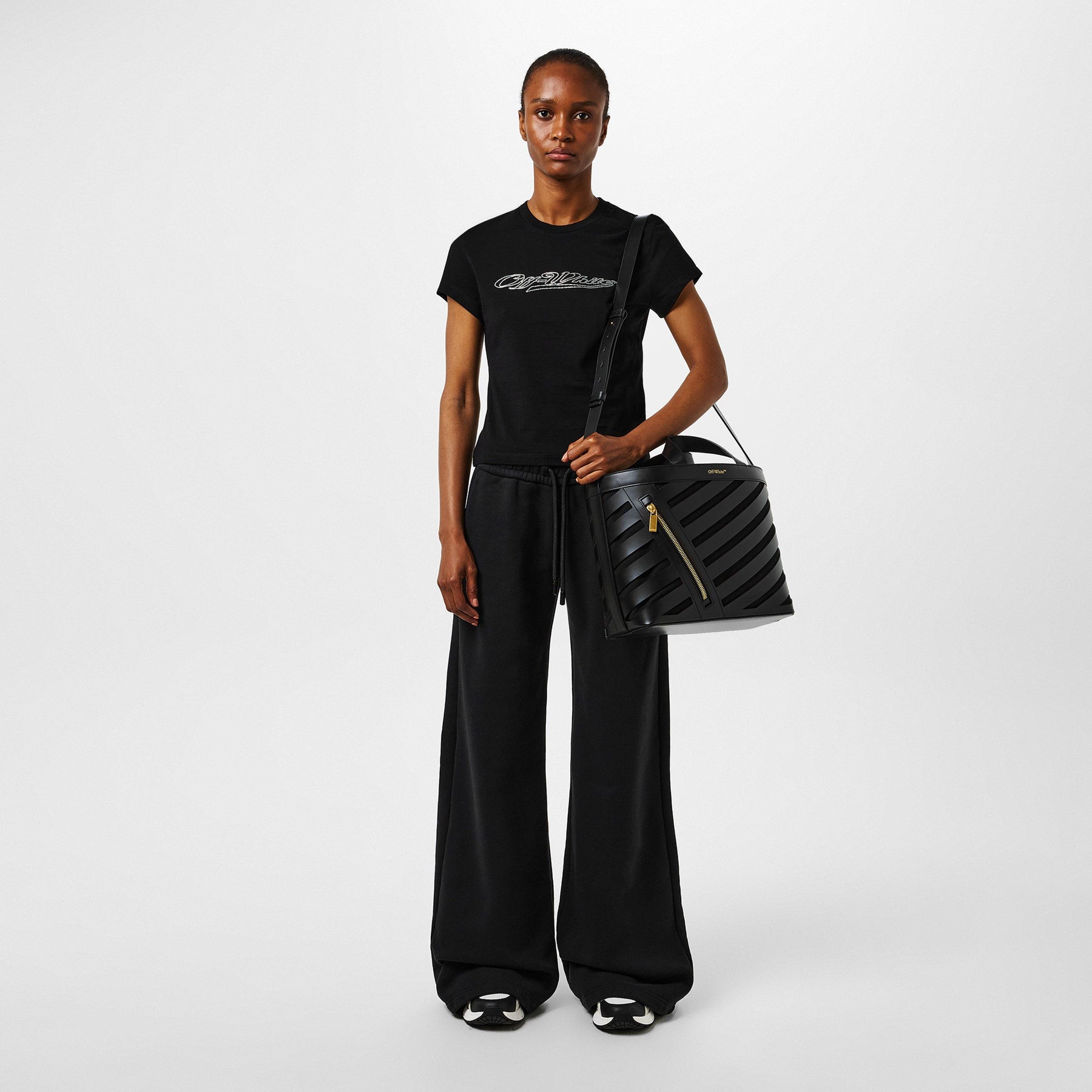 Diag Cut-Out Tote Bag