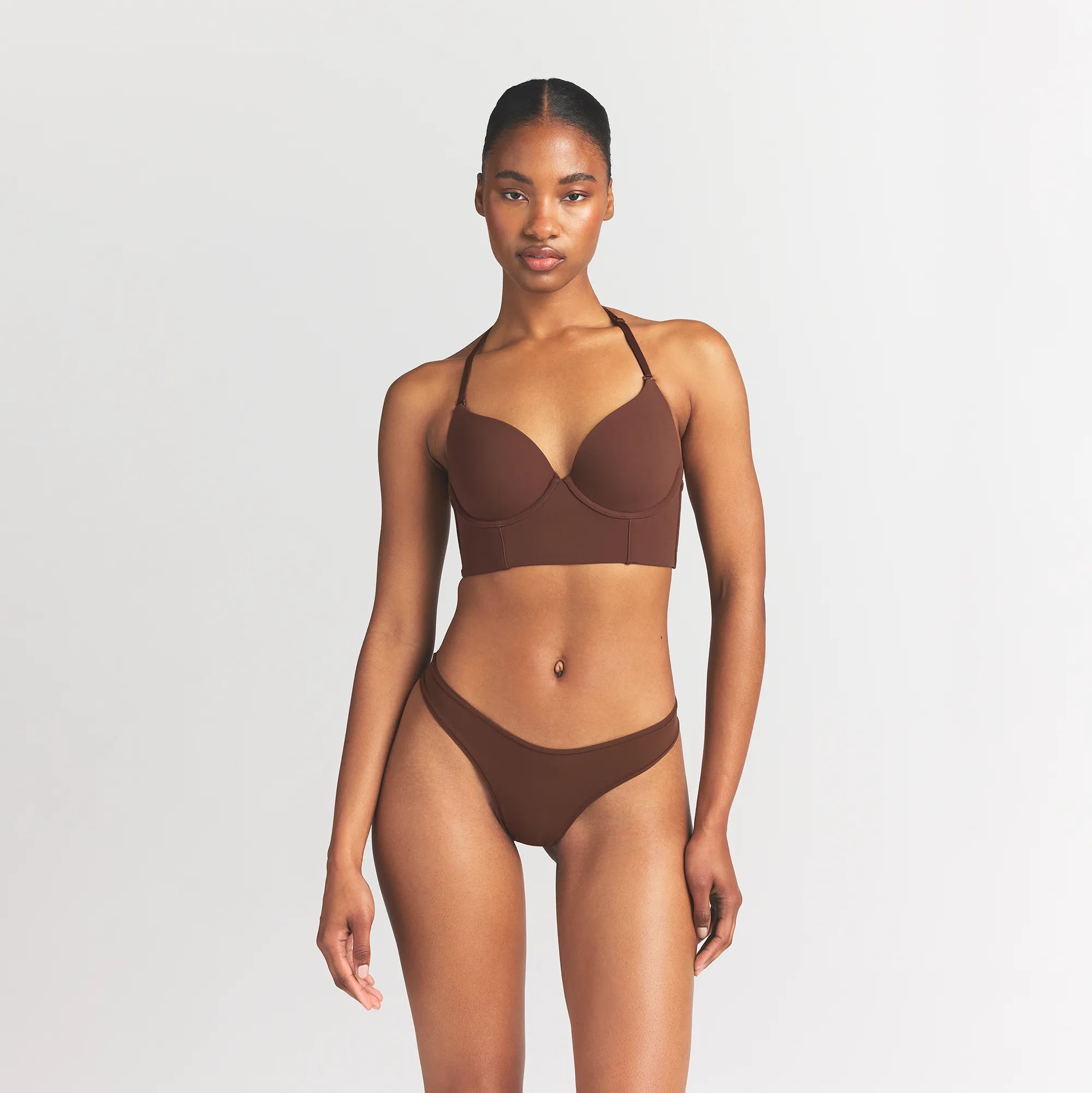 Fits Everybody Low Back Longline Bra