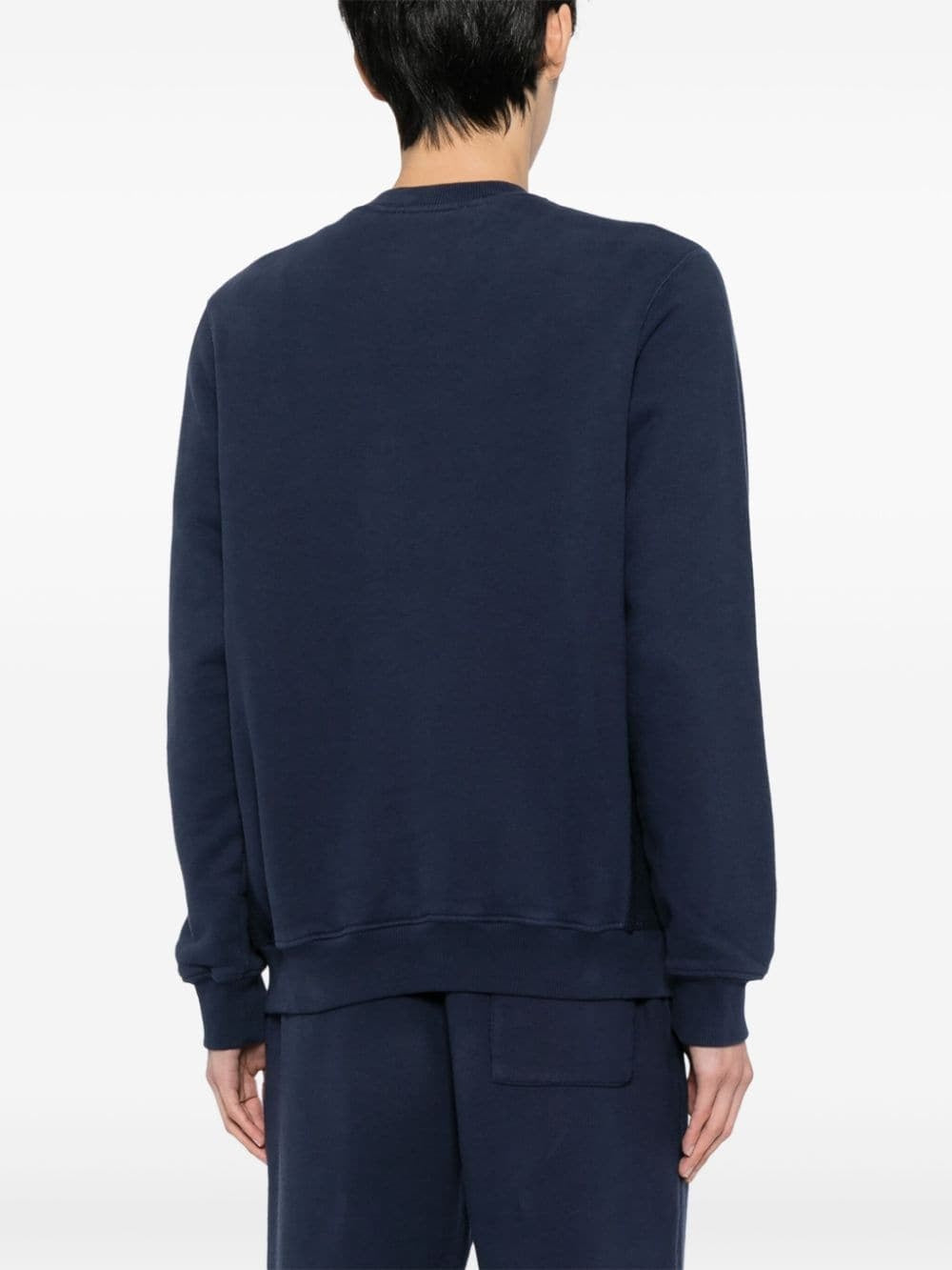 Casablanca Diamond-logo Crew-neck Sweatshirt Blue