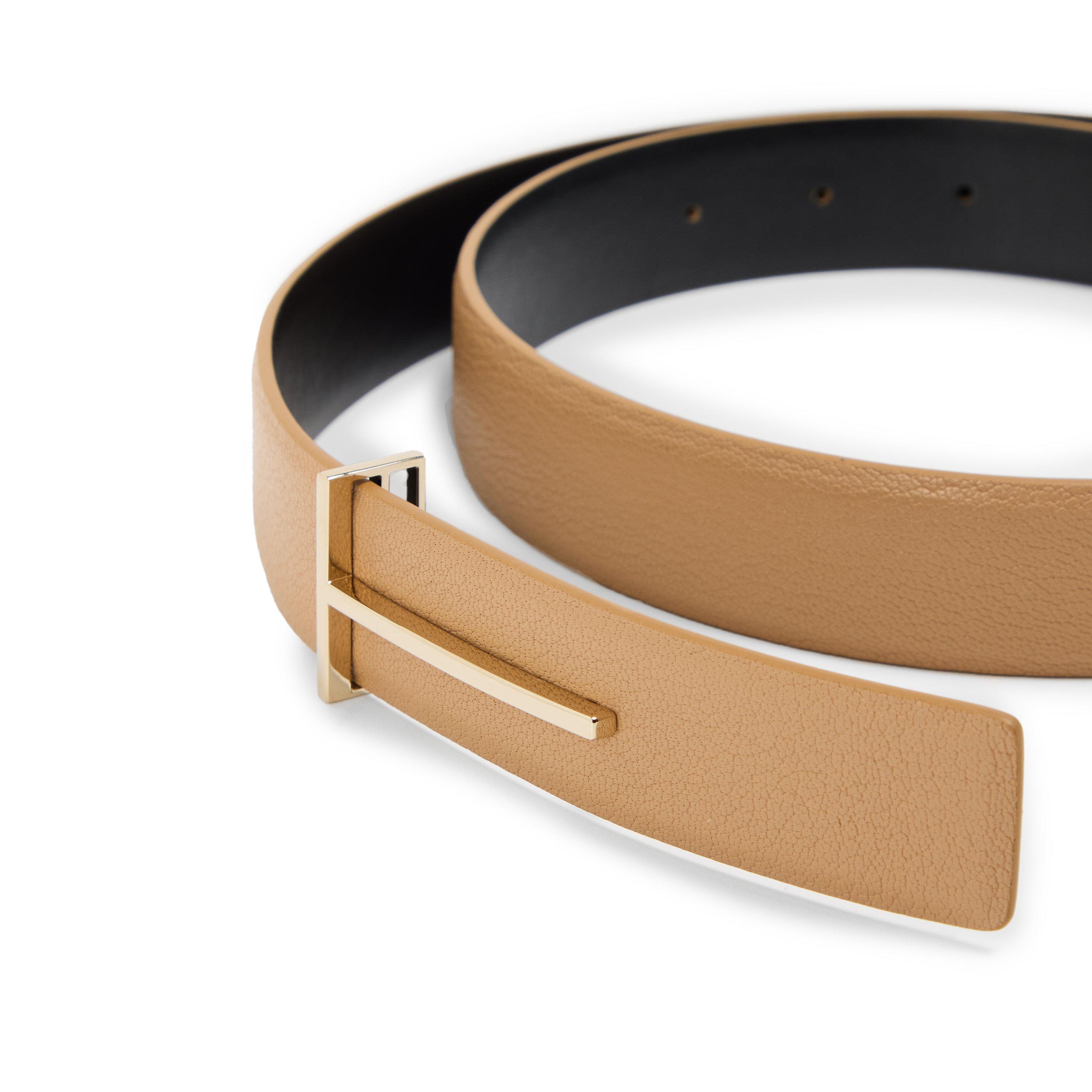 TF Grain Leather Belt
