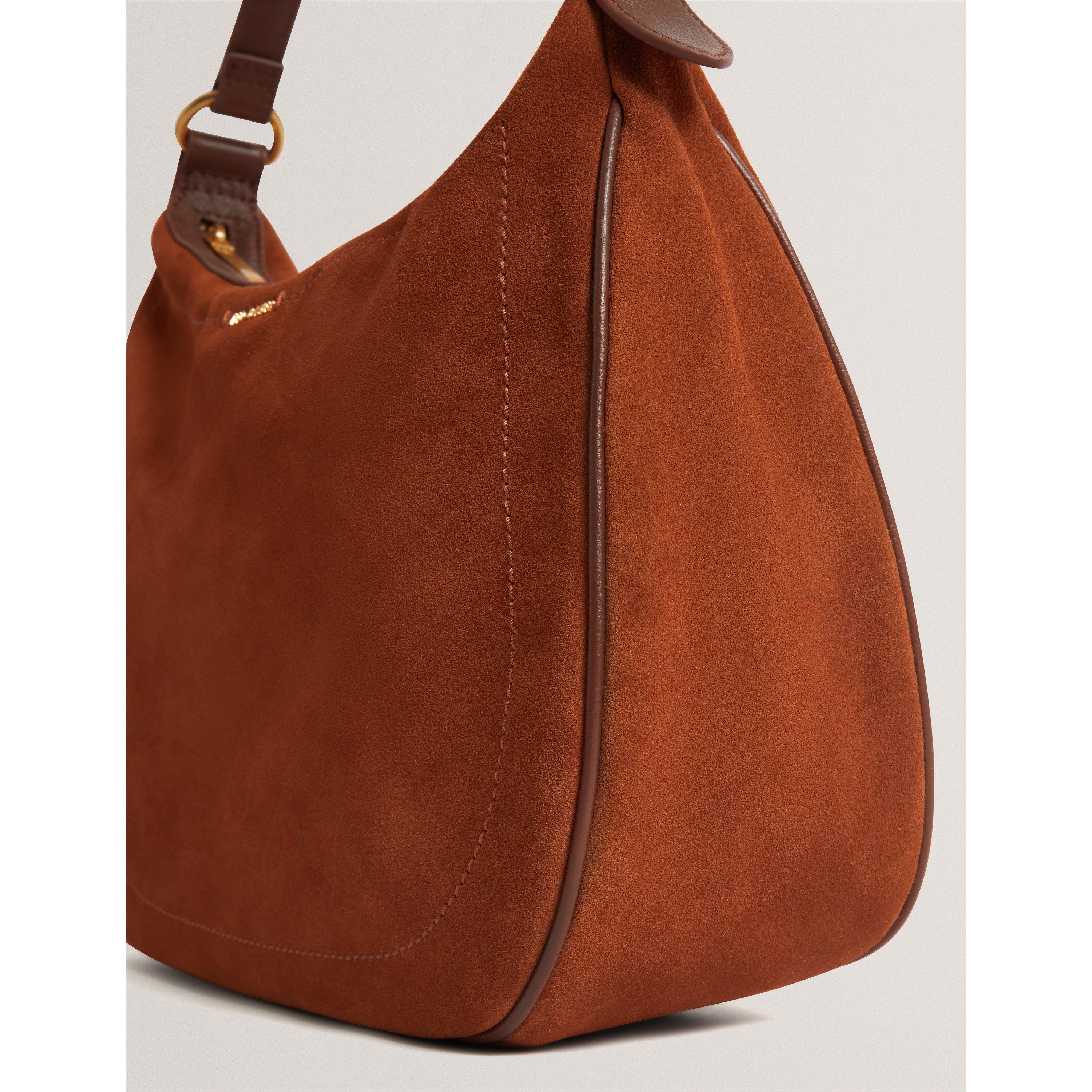 Ted Baker Suede Hobo Bag