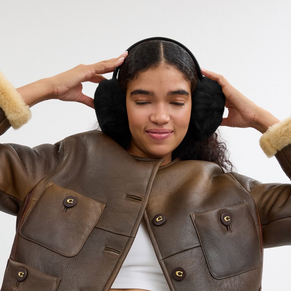 Shearling Earmuffs