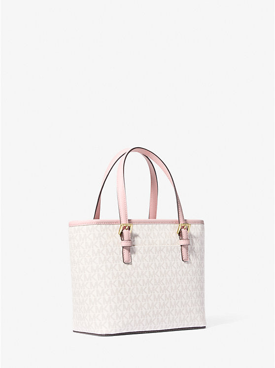 Jet Set Travel Extra-Small Logo Top-Zip Tote Bag