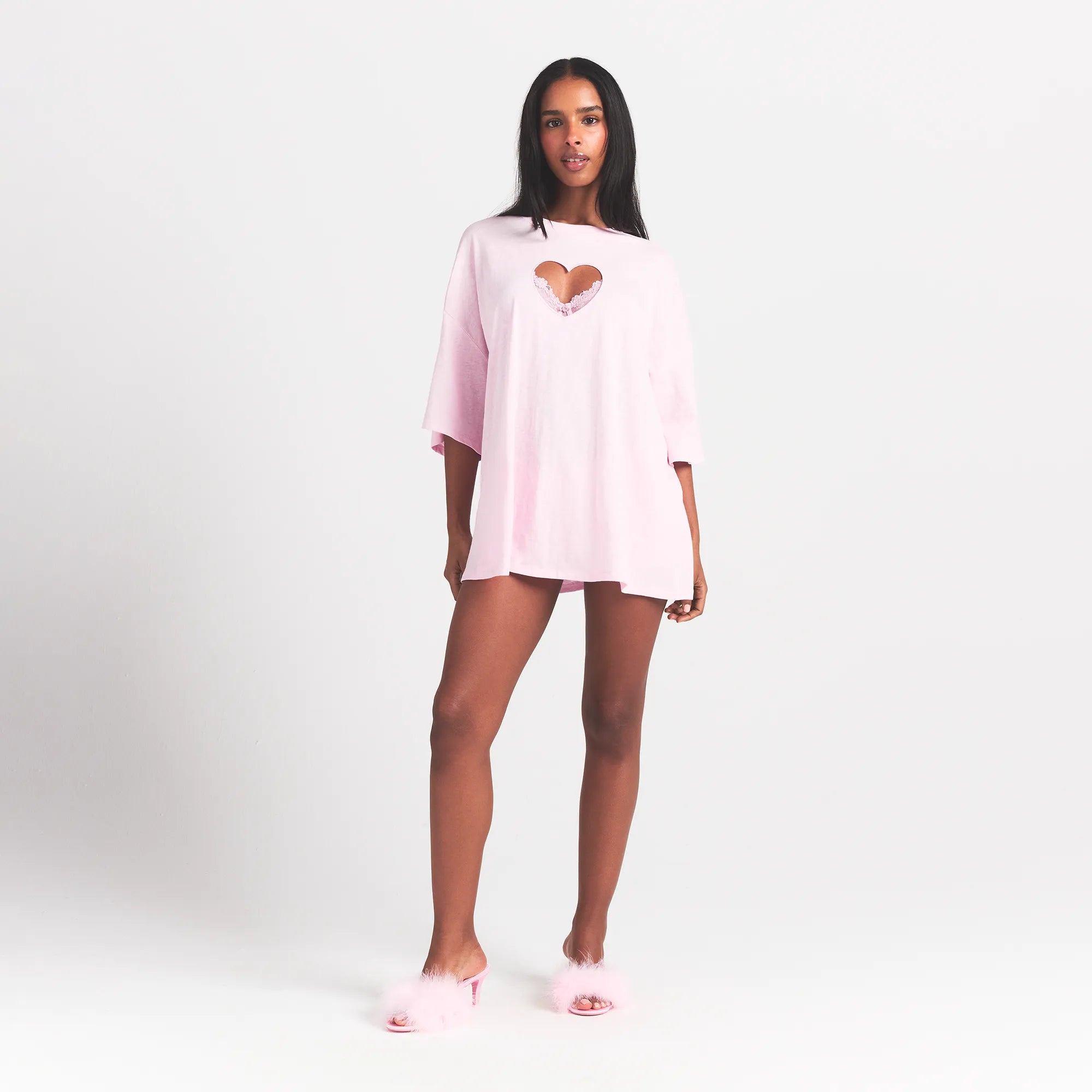 Worn in Jersey Heart Oversized T-shirt