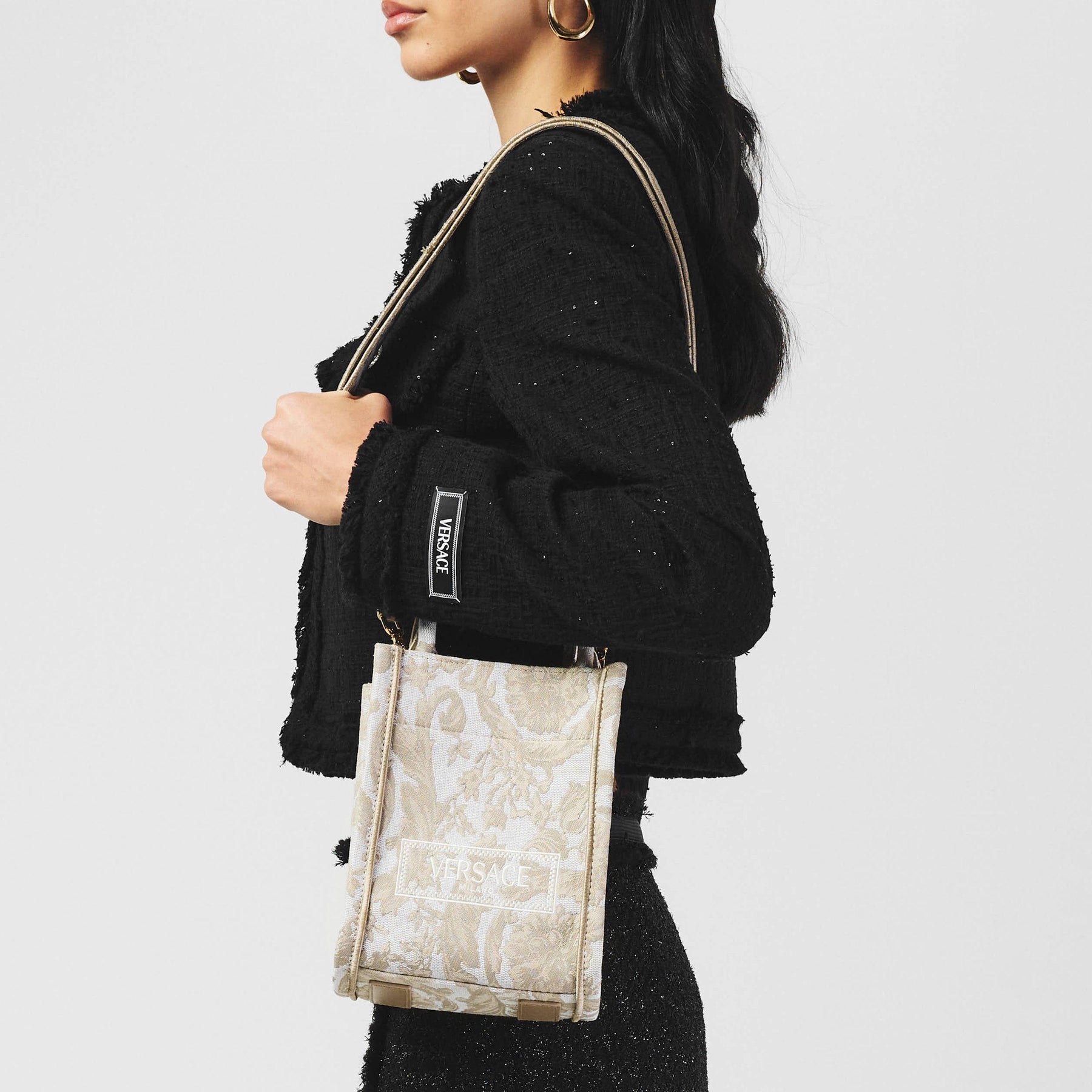 Mini Athena Barocco Tote Bag