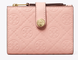 Tory Burch T MONOGRAM LEATHER BI-FOLD WALLET - Wallets | Shop From The Mirage