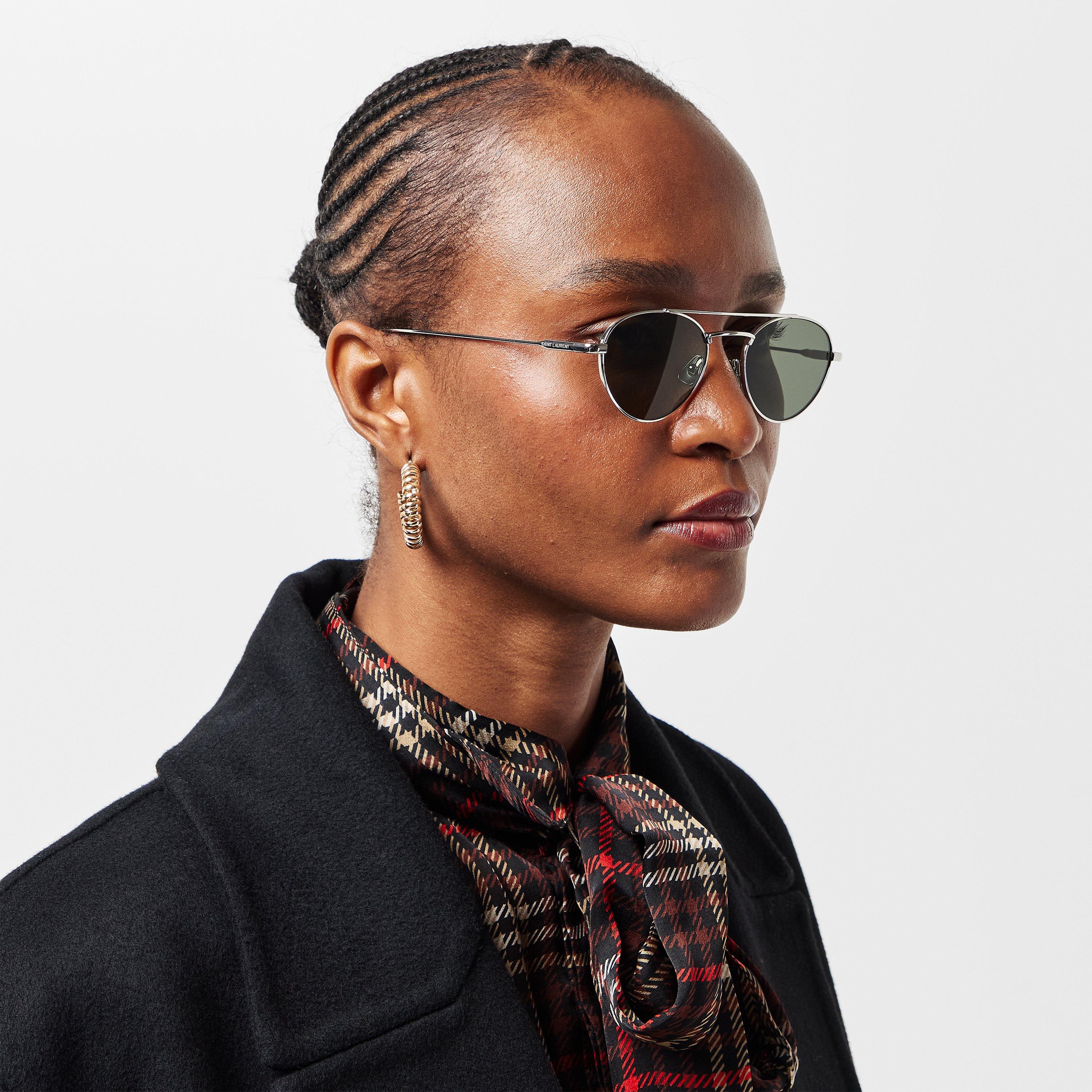 Women's YSL Round Sunglasses