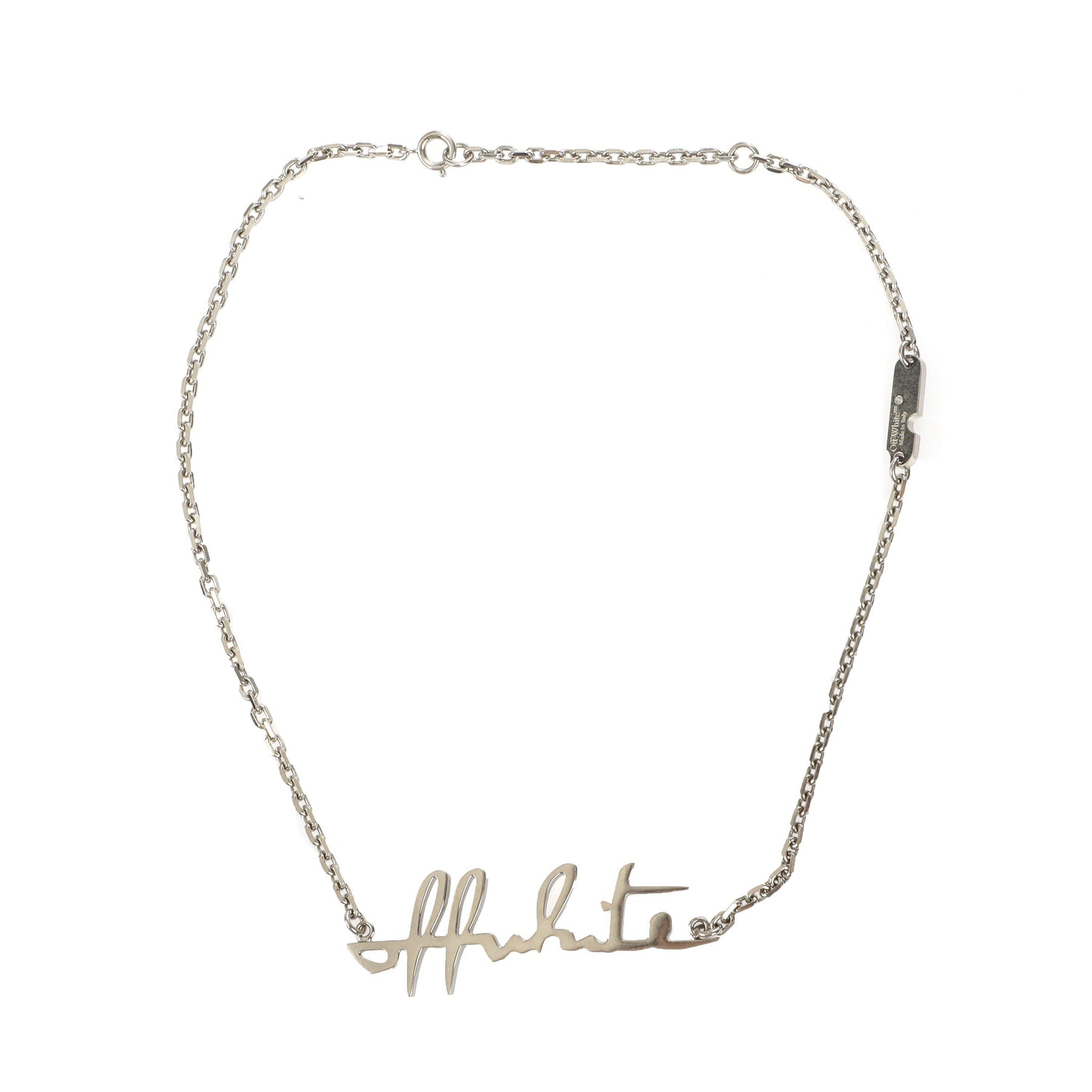 Off Logo Necklace Ld99