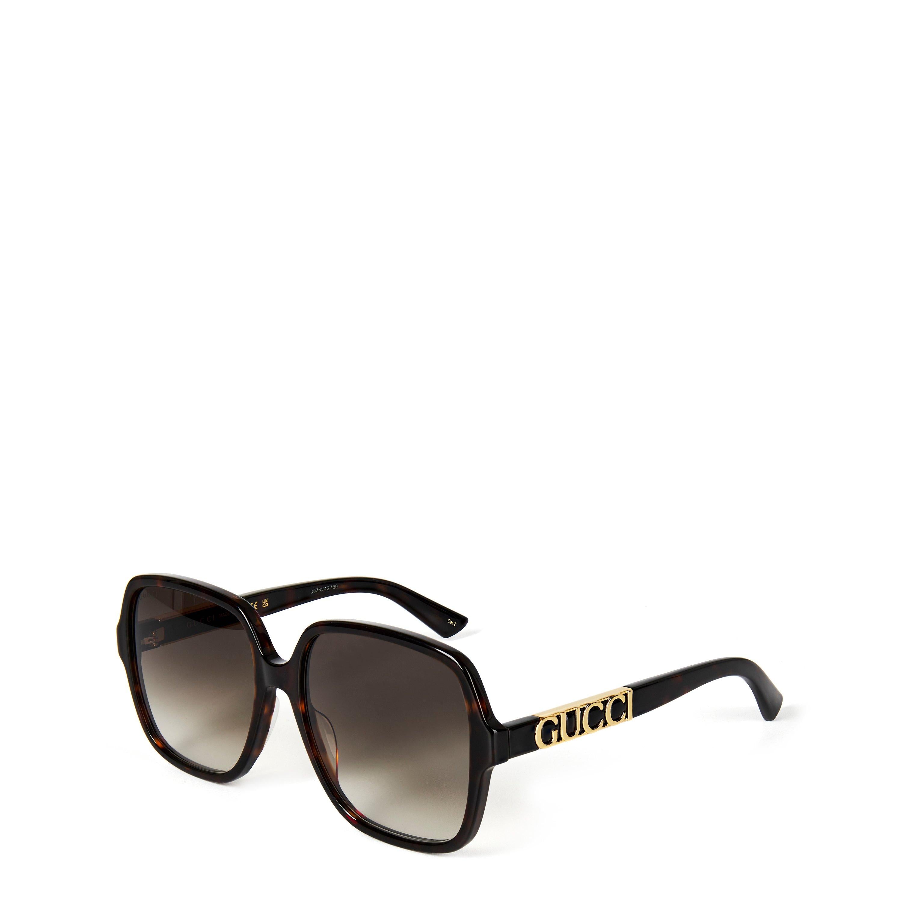 Unisex Logo Oversized Sunglasses