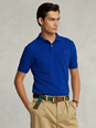 Polo ralph lauren "Regular Fit" Blue Polo Shirt with Pony Detail on the Front in Cotton Piquet Man