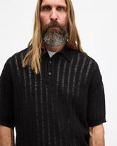 Miller Open Stitch Relaxed Fit Polo Shirt