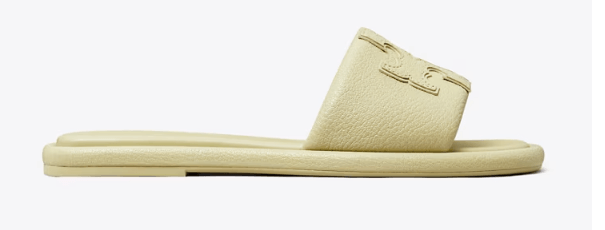 Tory Burch DOUBLE T SPORT SLIDE - Shoe size (US Sizing): 5 Slides | Shop From The Mirage