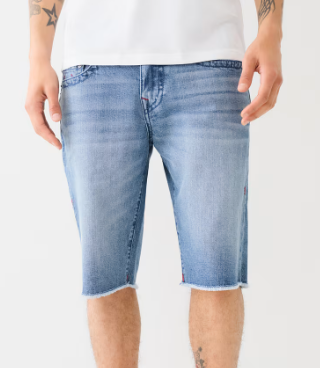 RICKY FRAYED DENIM SHORT