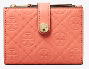 Tory Burch T MONOGRAM LEATHER BI-FOLD WALLET - Wallets | Shop From The Mirage