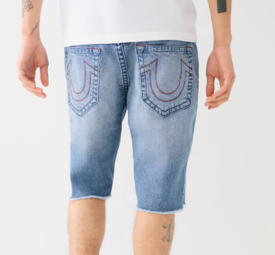 RICKY FRAYED DENIM SHORT
