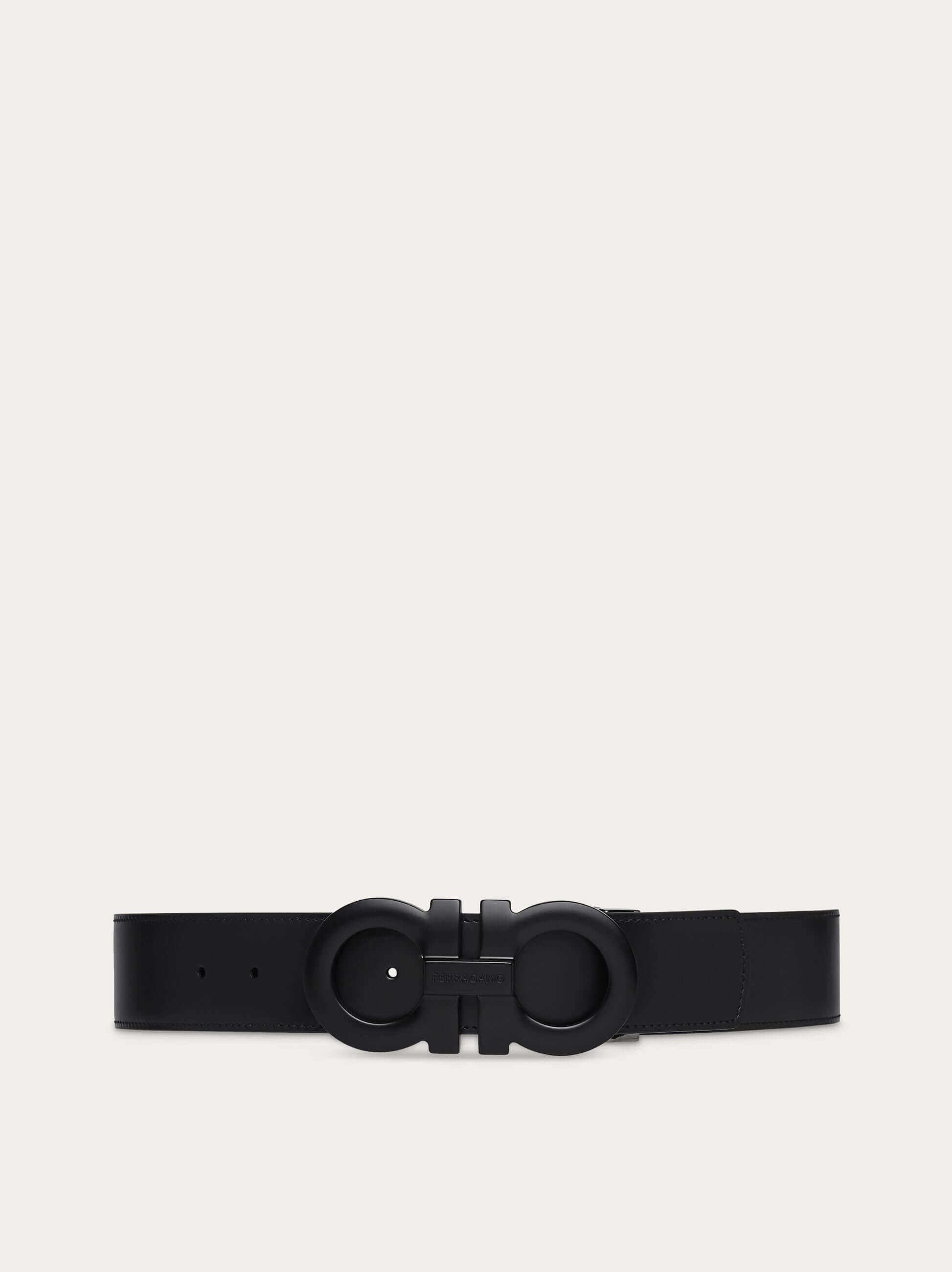 Ferragamo Reversible and adjustable Gancini belt - Belts | Shop From The Mirage