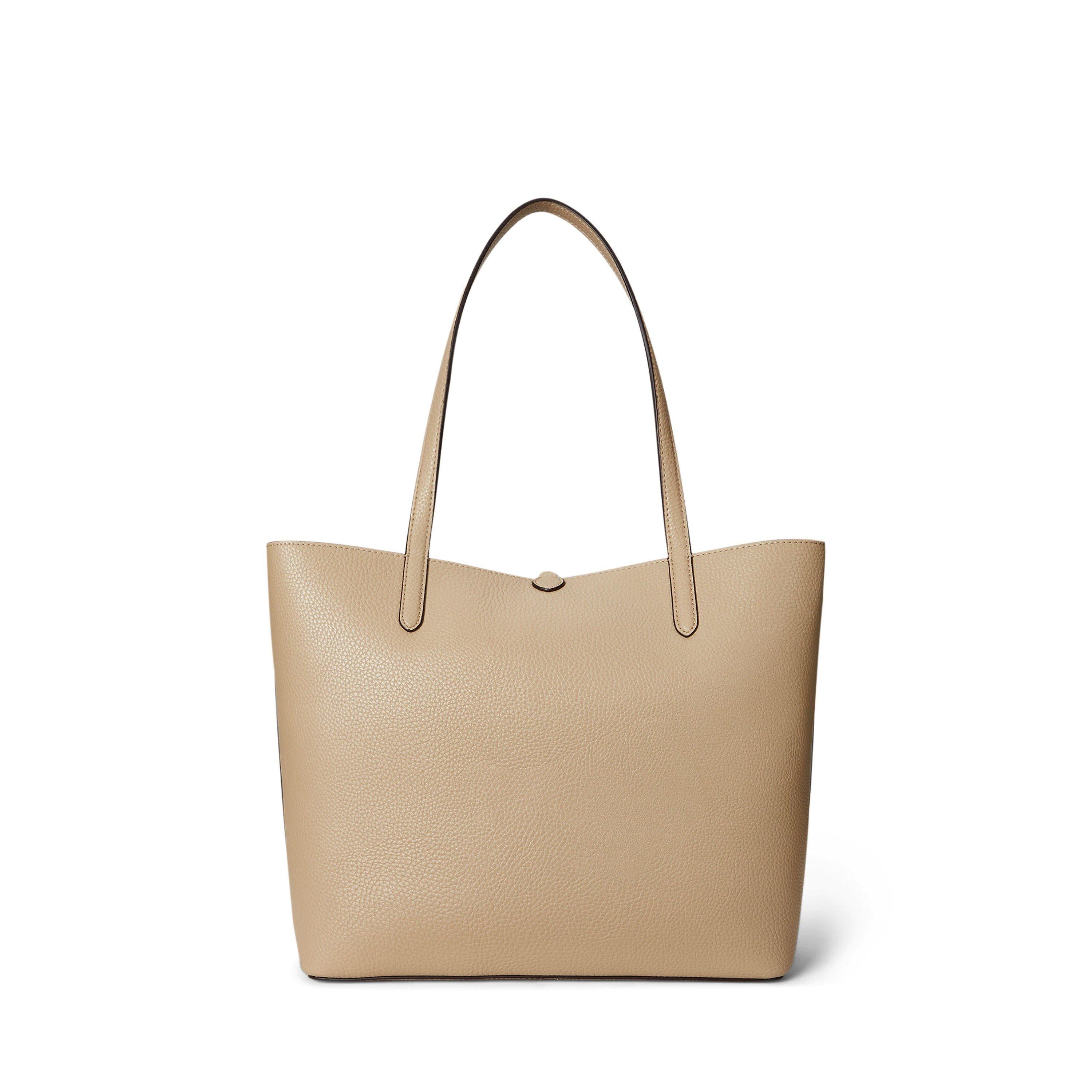 Reversible Leather Tote Bag