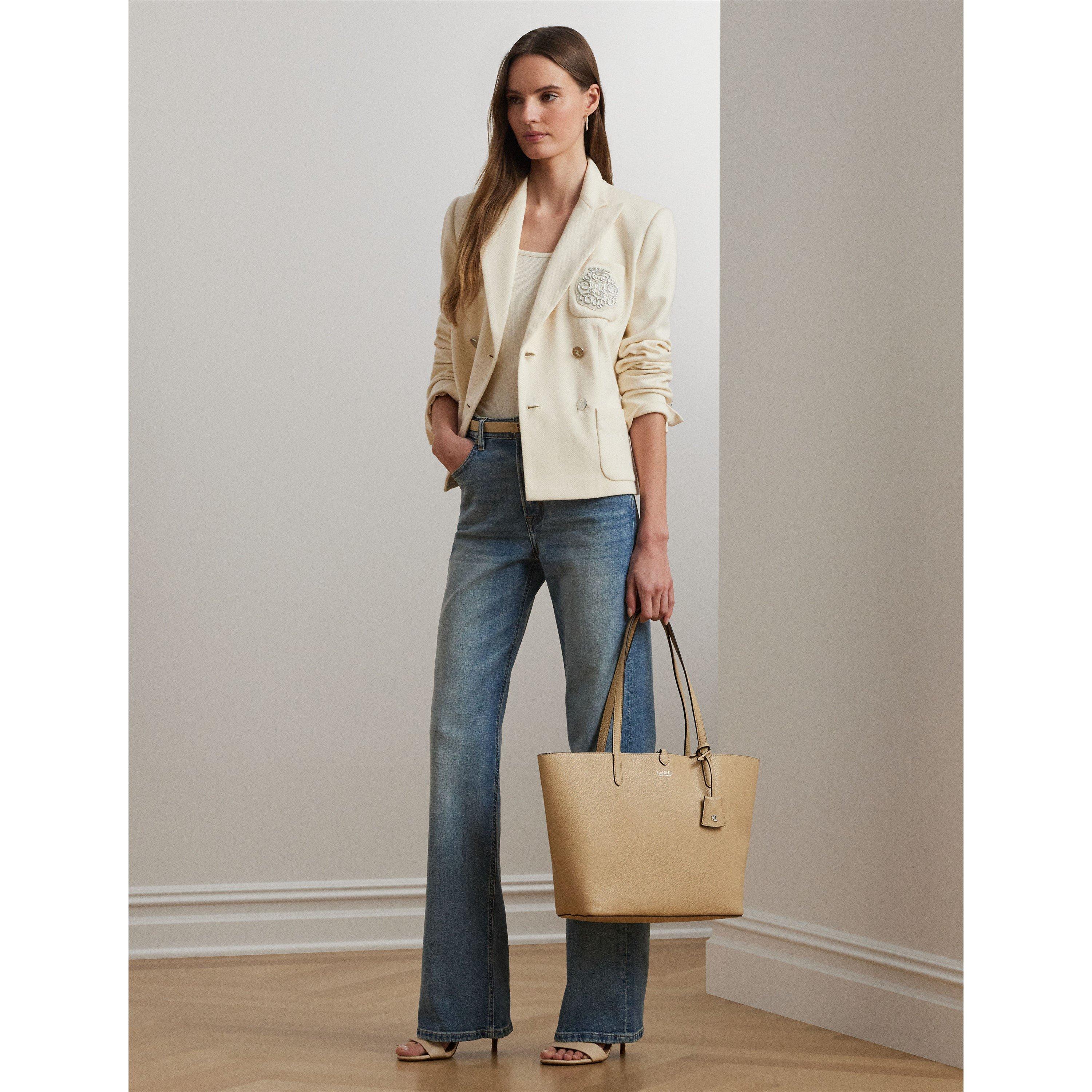 Reversible Leather Tote Bag