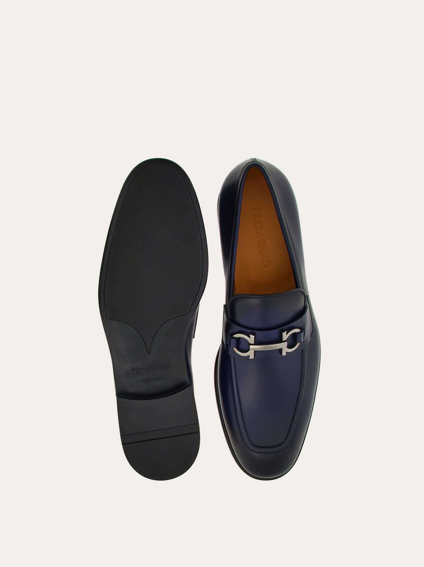 Ferragamo Moccasin with Gancini ornament - Size: UK 5.5 Loafers | Shop From The Mirage
