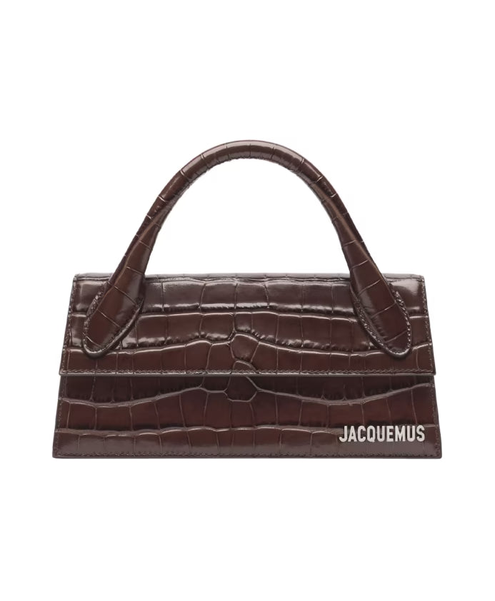 Brown Leather Bag with Cotton Interior