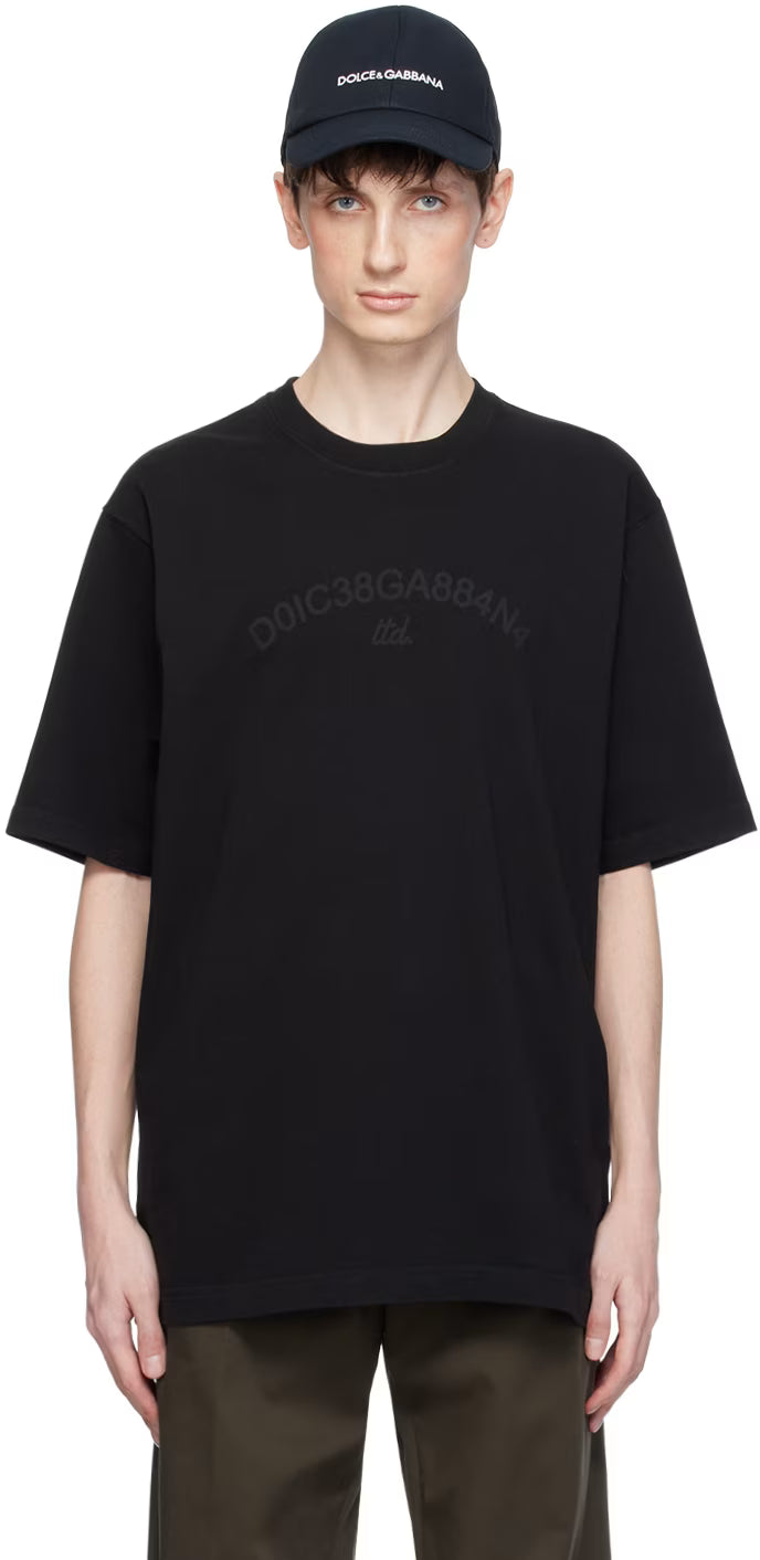 Dolce&Gabbana Black Print T-Shirt