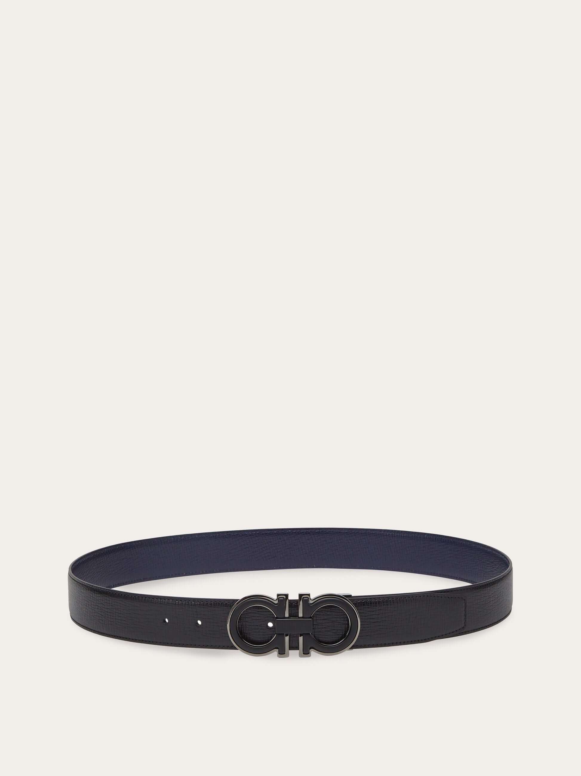 Ferragamo Reversible and adjustable Gancini belt - Belts | Shop From The Mirage