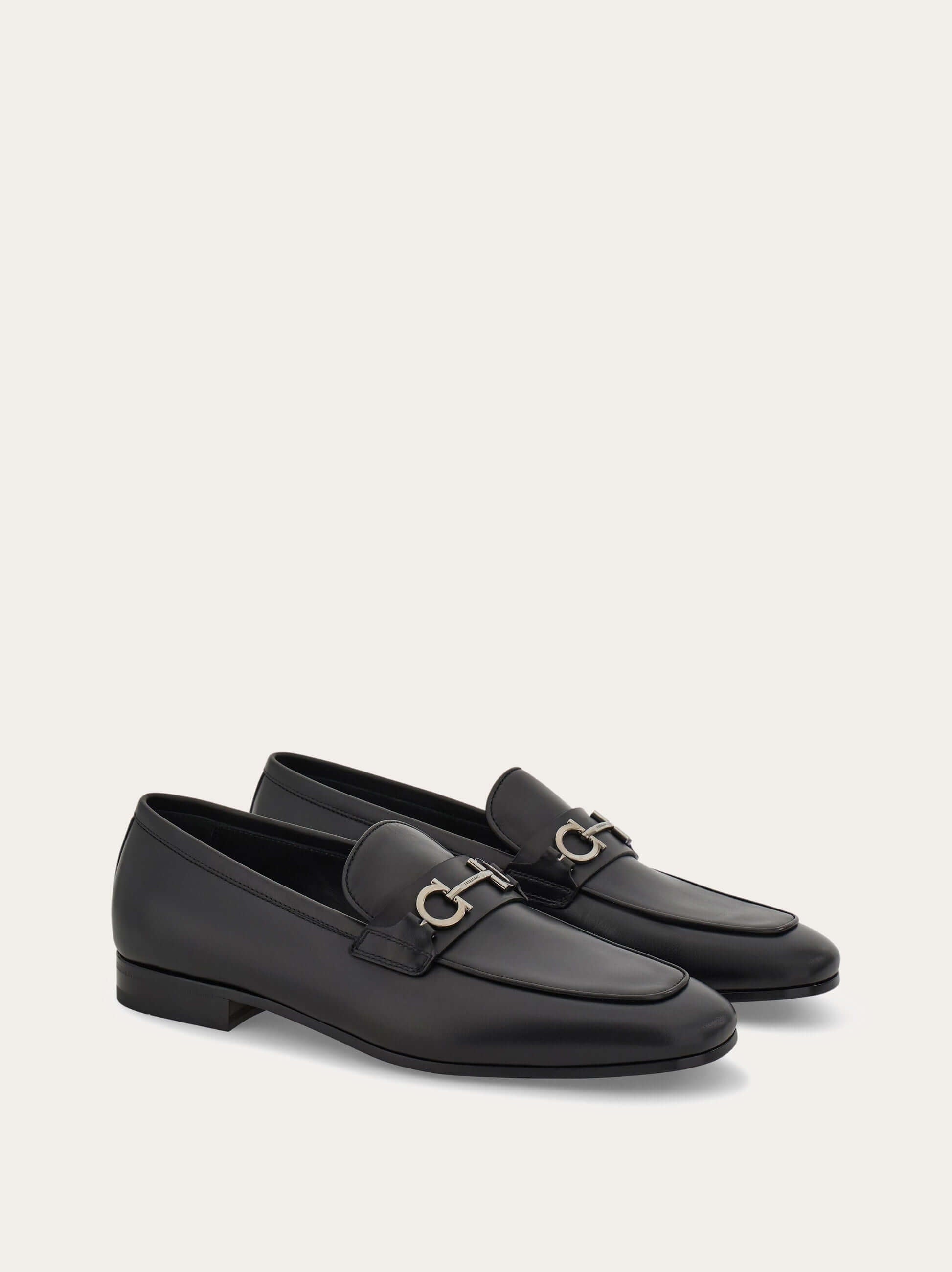 Ferragamo Moccasin with Gancini ornament - Loafers | Shop From The Mirage