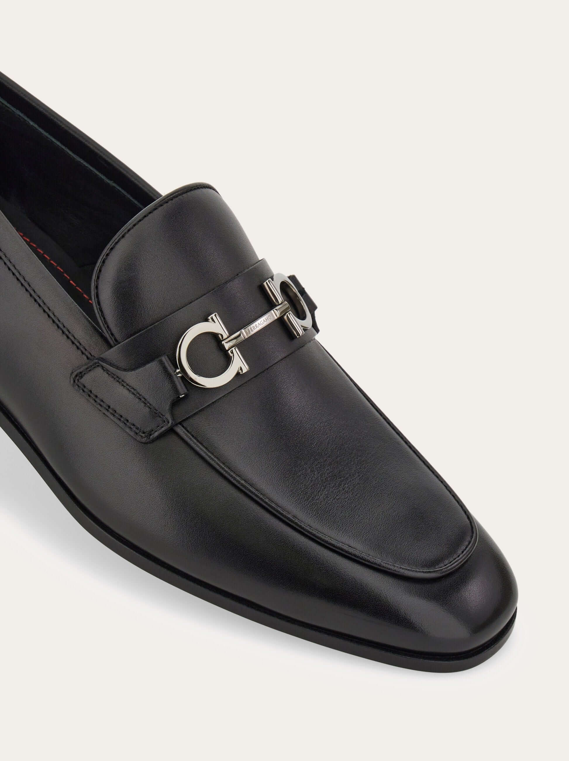 Ferragamo Moccasin with Gancini ornament - Loafers | Shop From The Mirage