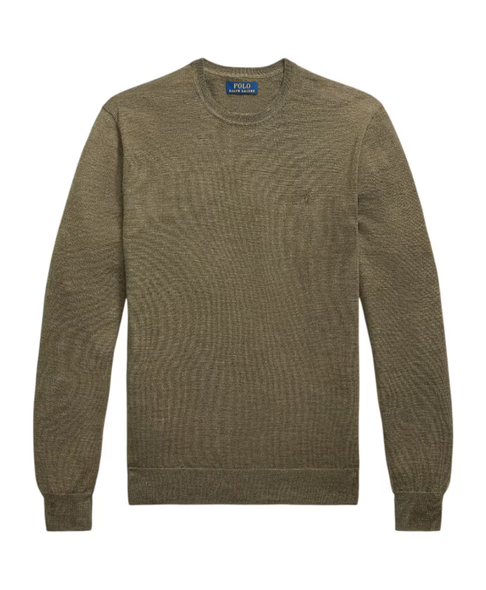 Ralph Lauren Slim Fit Washable Wool Crewneck Sweater