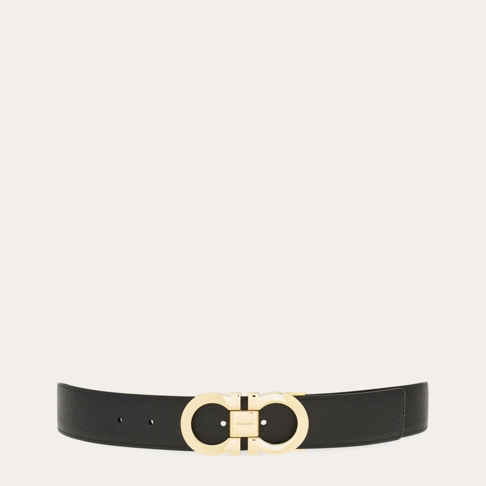 Ferragamo Reversible and adjustable Gancini belt - Belts | Shop From The Mirage