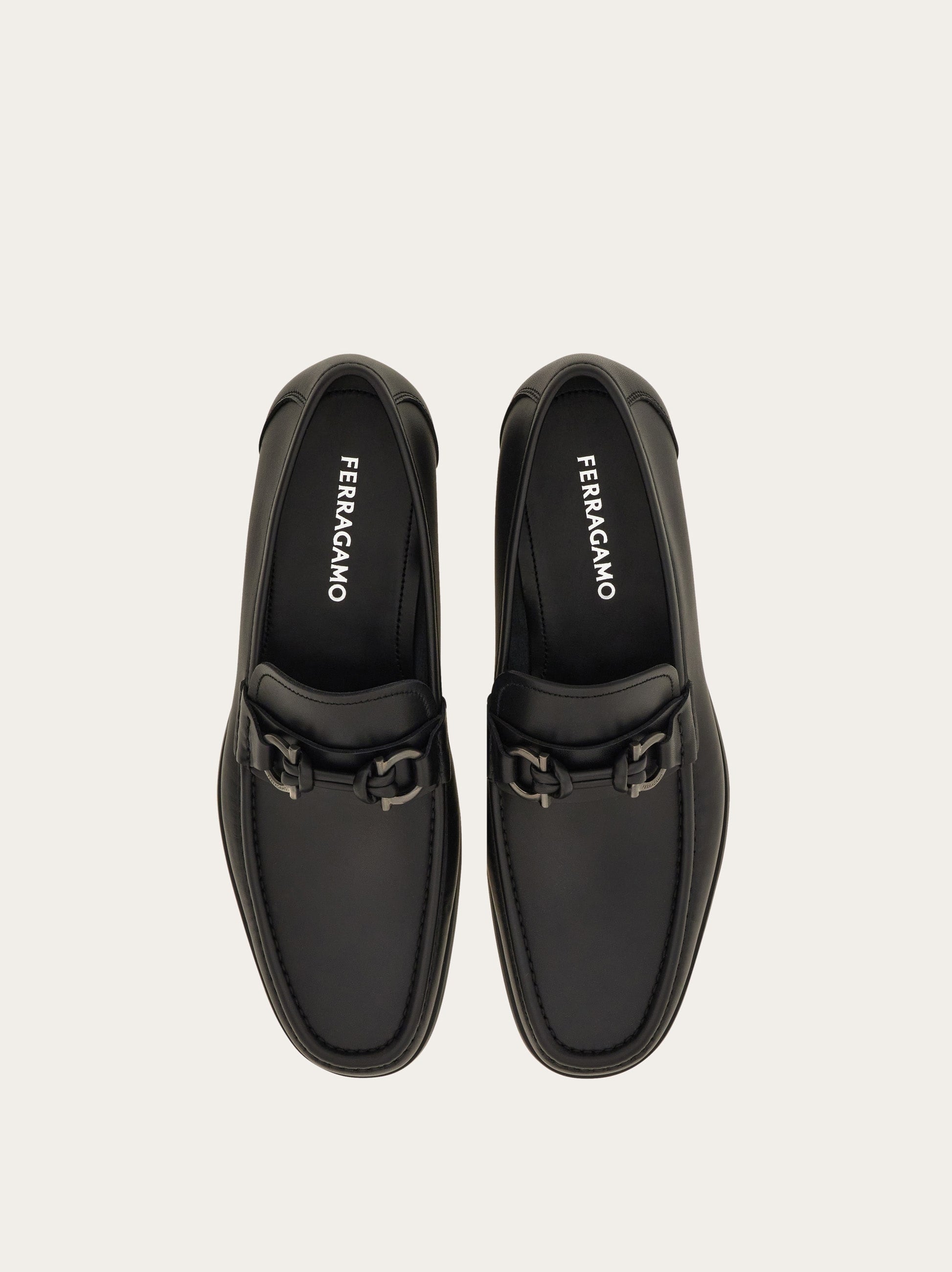 Gancini buckle loafer