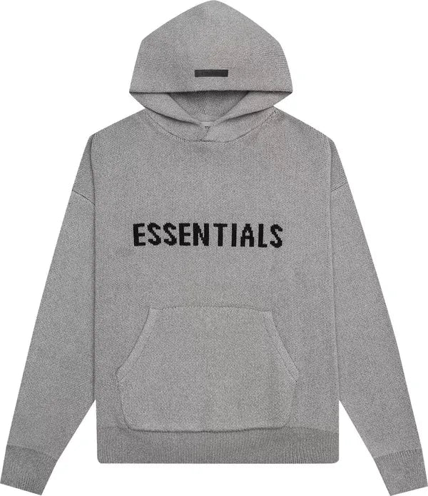 FOG Essentials Knit Hoodie Oatmeal