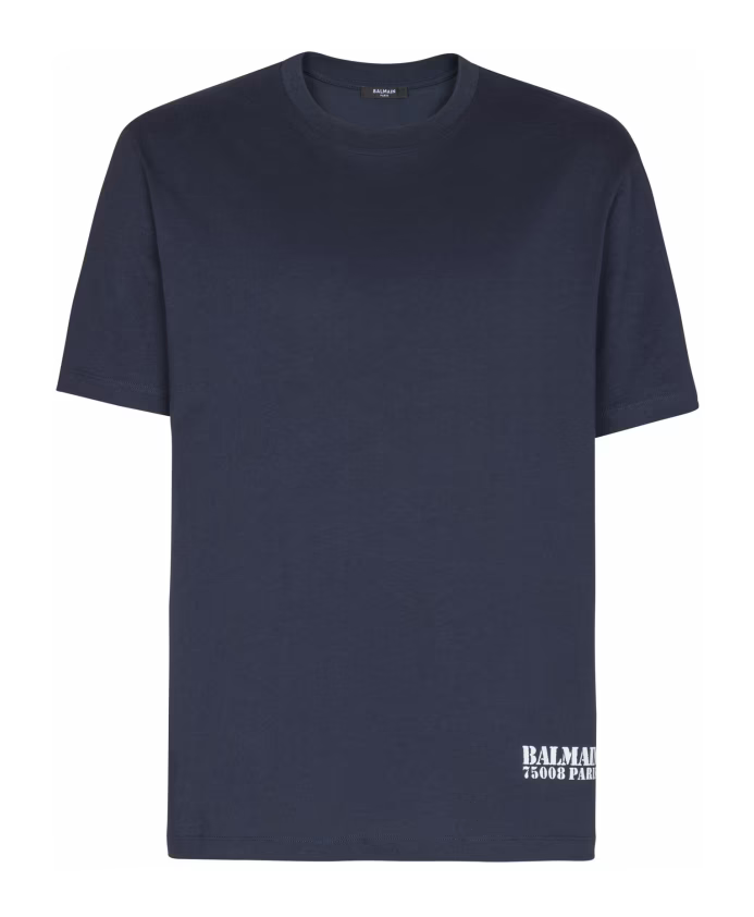 Balmain Small Stamp printed T-shirt