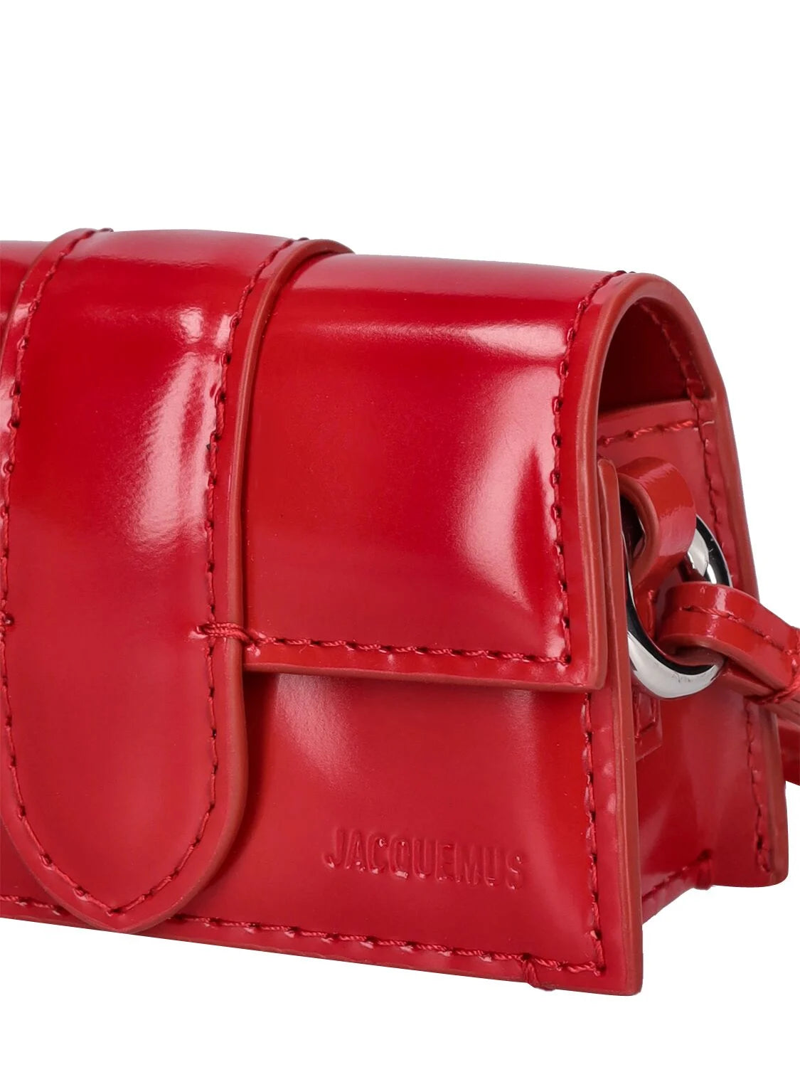 Jacquemus Jacquemus Le Bambino leather AirPods holder - Bags | Shop From The Mirage