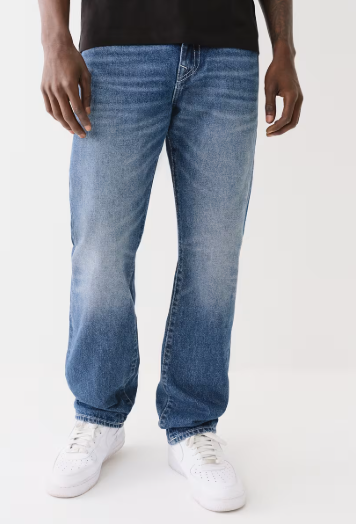 RICKY LADDER STITCH LOGO JEAN